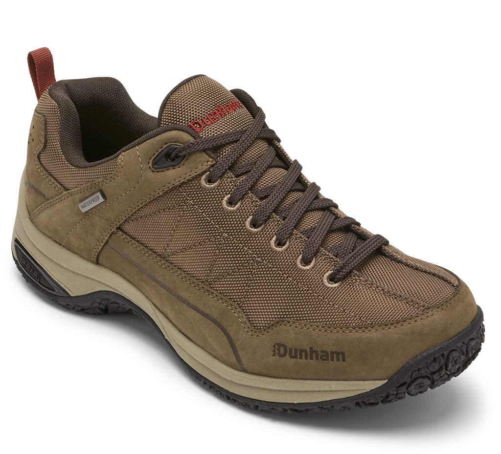 Dunham Men's Comfortable Walking Shoes for Hiking, Travel & Everyday Use - Lightweight & Supportive Sneakers for Outdoor Activities