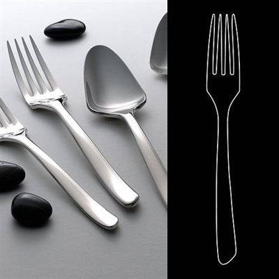Steelite Tuscany Stainless Steel Dinner Fork - 18/10 Restaurant-Grade Flatware for Fine Dining, Weddings & Upscale Events