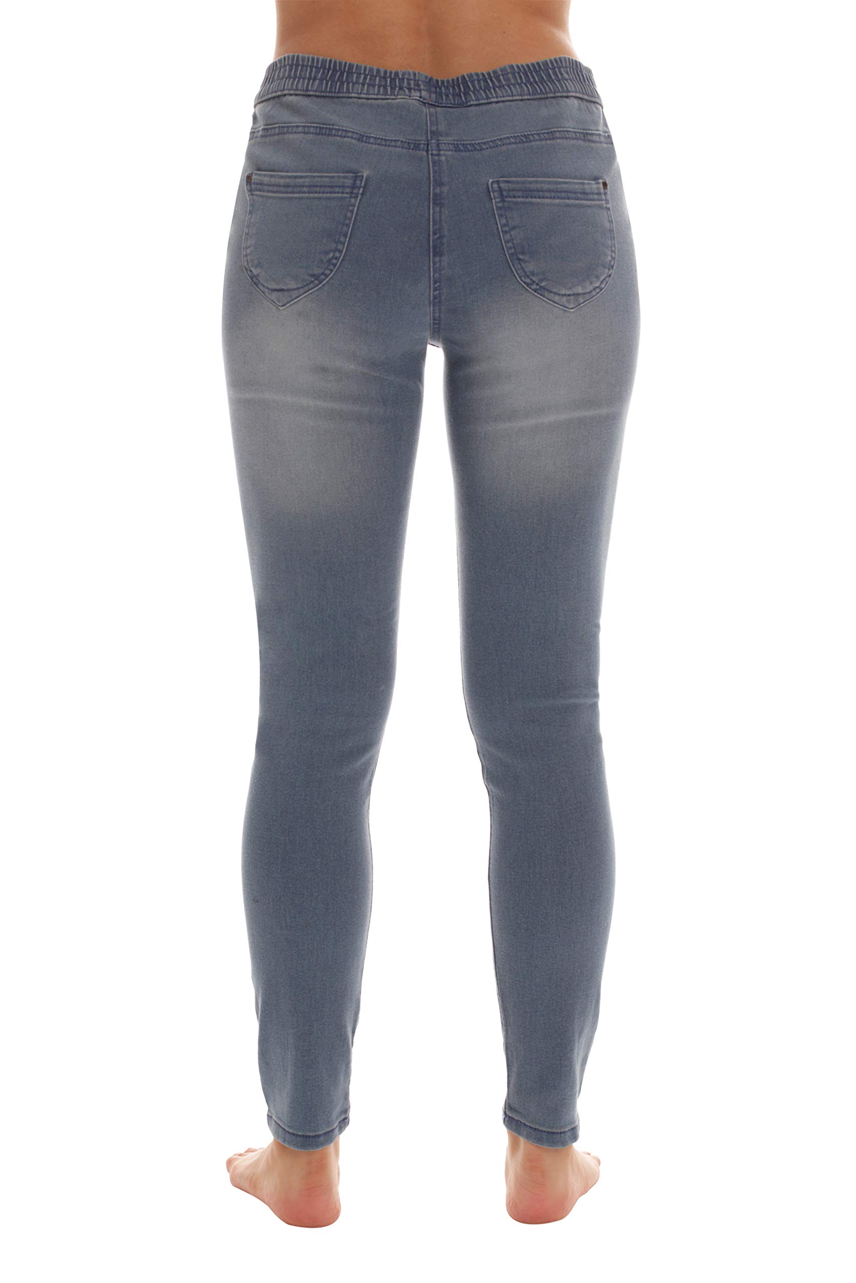 Just Love Women's Ripped Denim Jeggings - Stretchy Skinny Jeans Leggings | Perfect for Casual Wear, Date Night & Everyday Outfits