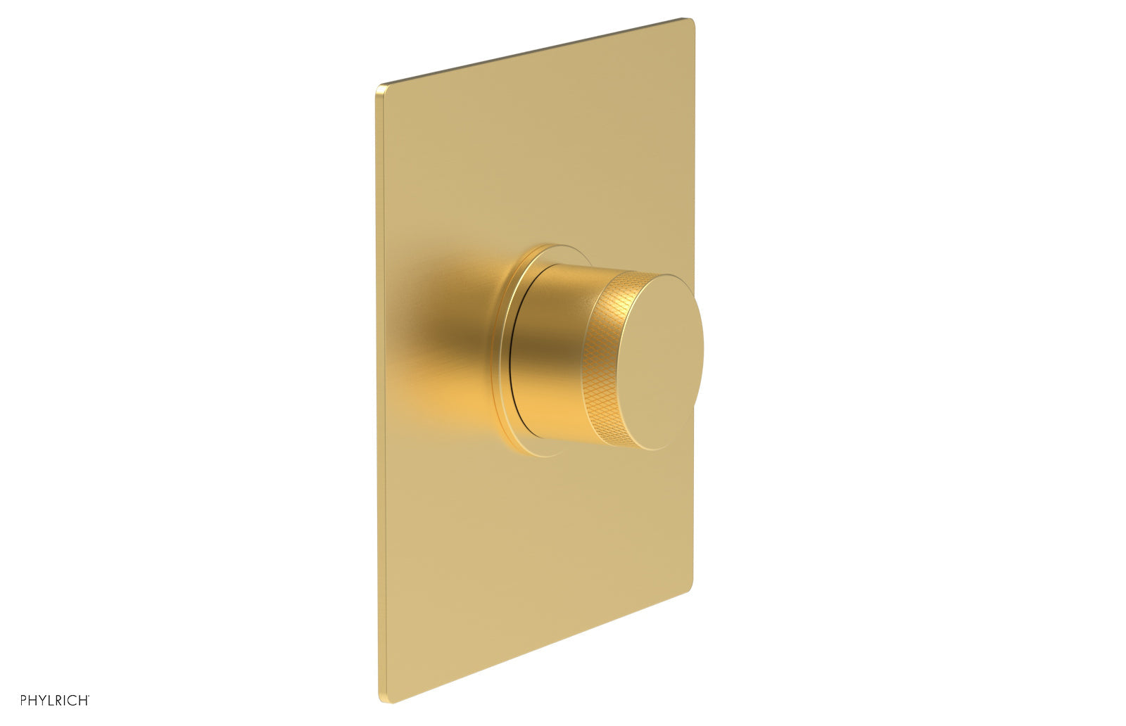 BASIC II Pressure Balance Square Shower Plate with Knurled Handle Trim 4 184 - Perfect for Modern Bathroom Renovations & Spa-Like Shower Experience