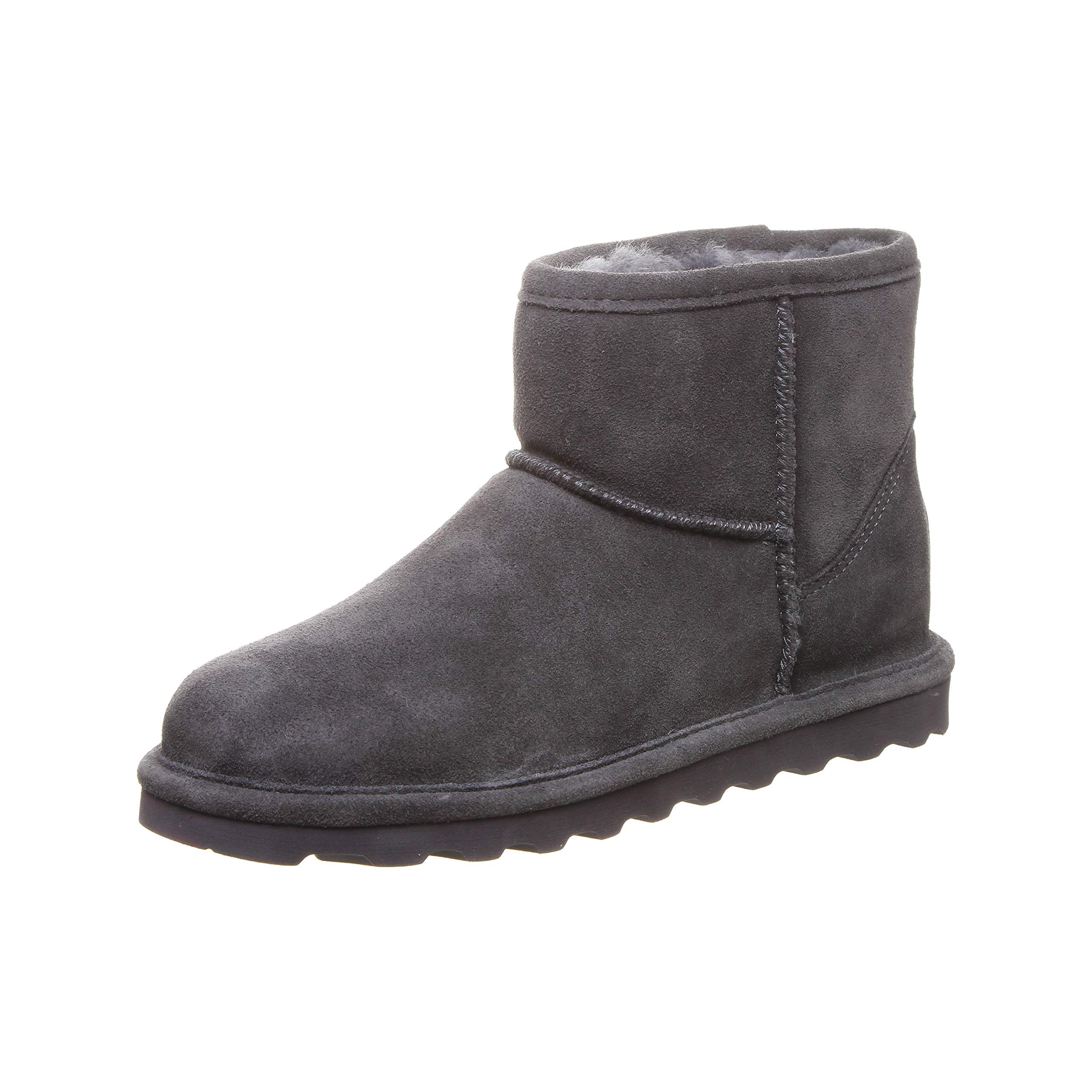 BEARPAW Women's Alyssa Ankle Boots - Slip On Winter Boots for Women in Multiple Colors | Warm & Comfortable Snow Boots for Casual Wear, Outdoor Activities & Cold Weather