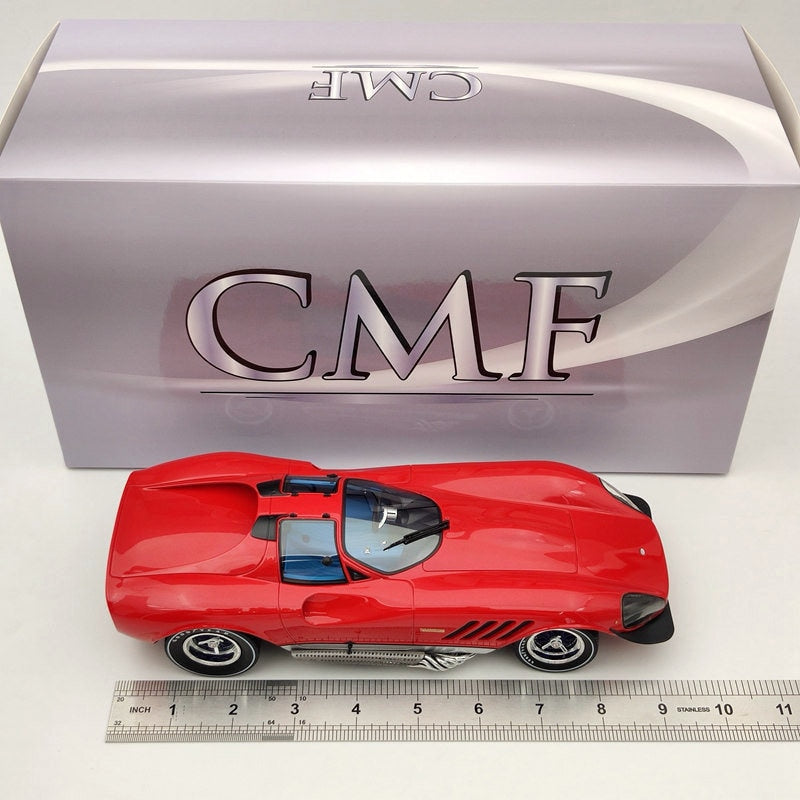 1/18 Scale Ferrari Thomassima III 1969 Red Resin Model Car - Limited Edition Collectible CMF18145 | Perfect for Display, Racing Enthusiast Gifts & Home Decor