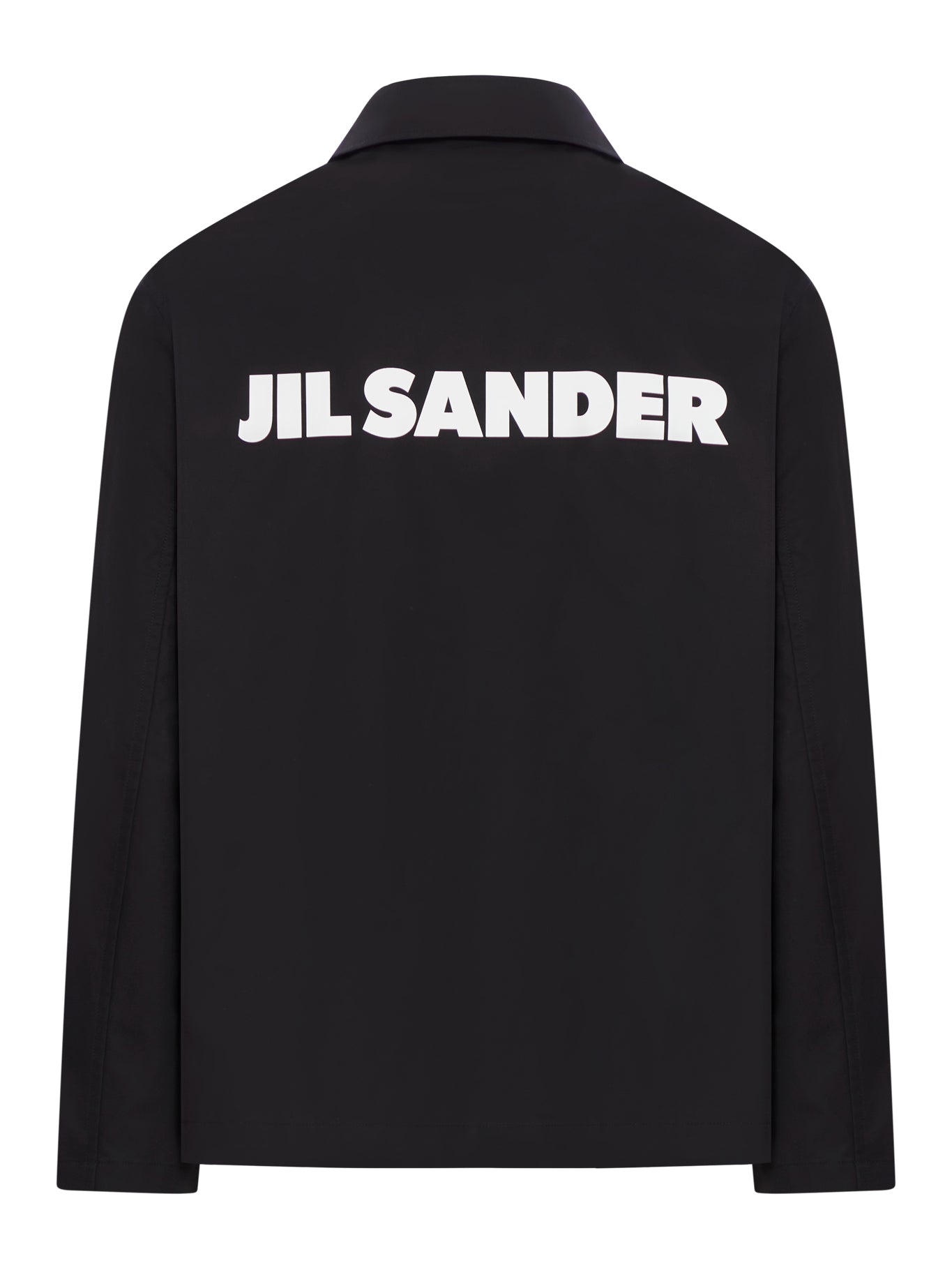 Jil Sander Black Cotton Blouson Jacket - J23Bn0003J45026 001 | Stylish Women's Outerwear for Work & Casual Wear