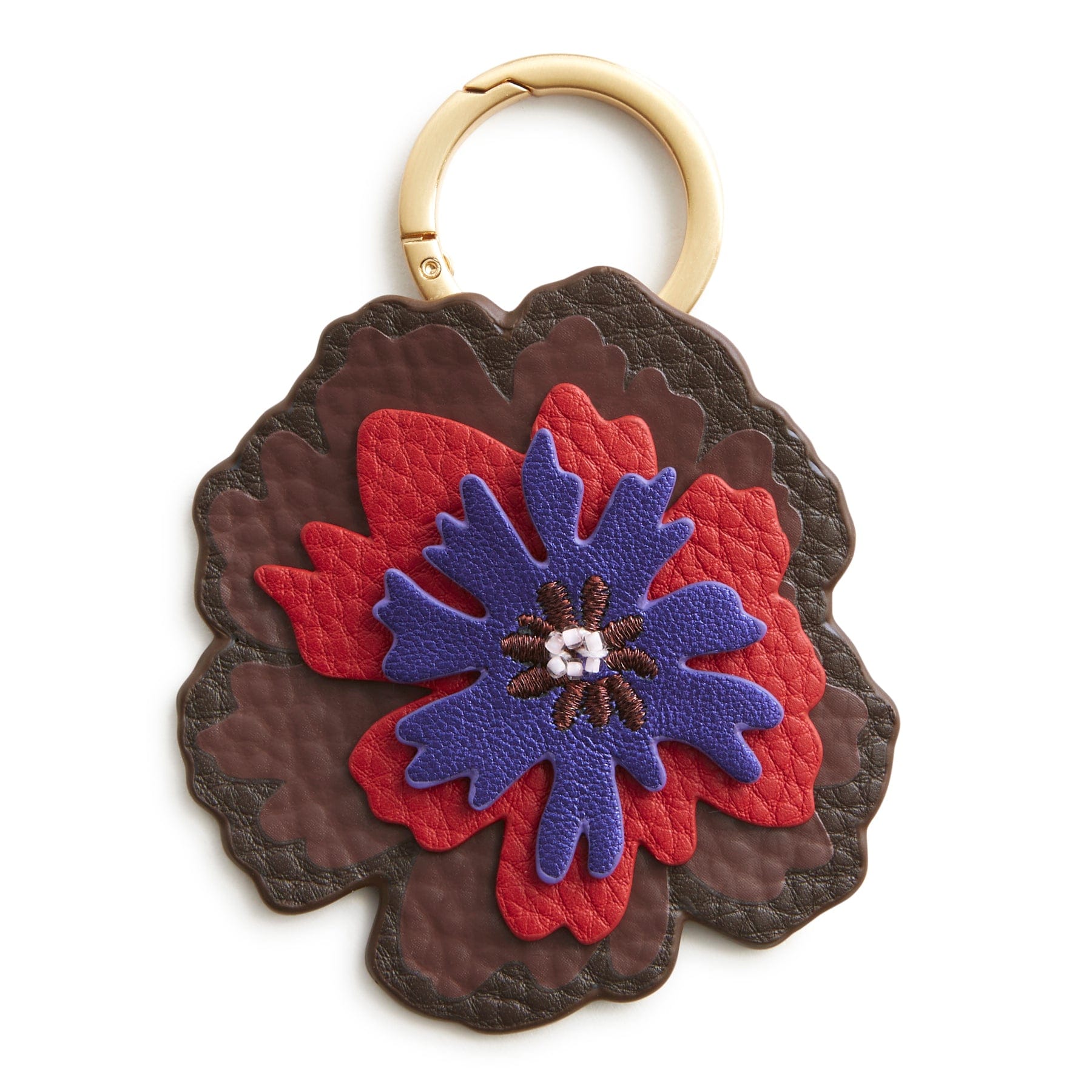 Flower Bag Charm - Cute Floral Keychain for Women & Girls - Perfect for Handbags, Backpacks, and Purse Accessories