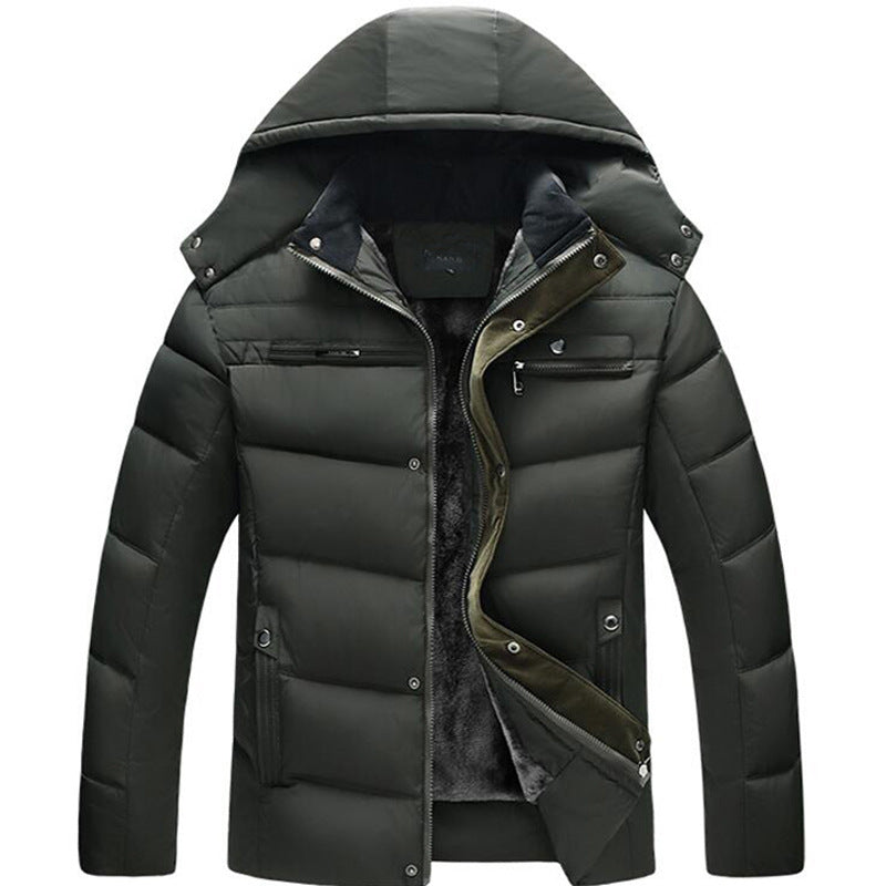 Warm Cotton Padded Jackets for Men & Women - Cozy Winter Outerwear for Cold Weather & Outdoor Activities