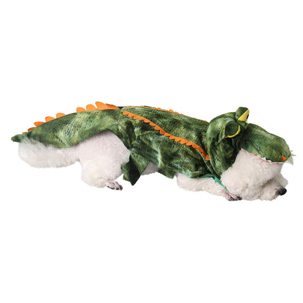 UKCOCO Halloween Costumes for Dogs & Cats - Funny Pug & Crocodile Pet Outfits | Cute Dog Clothes for Halloween Parties, Pet Transformations & Costume Contests