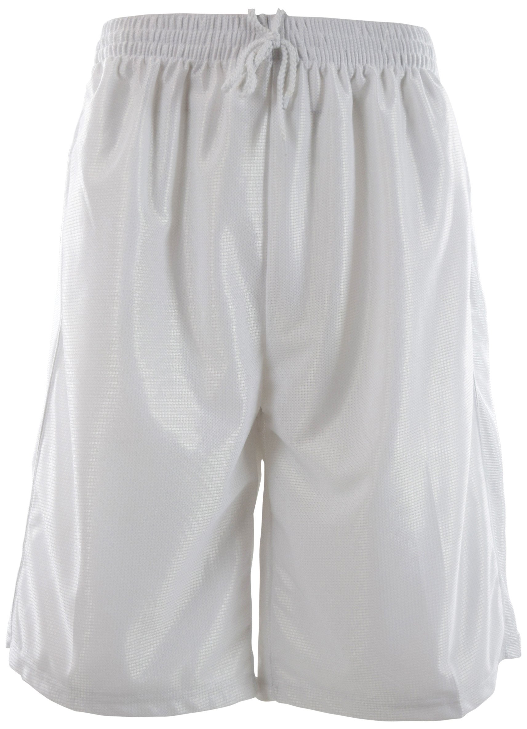 Men's Solid Color Basketball Training Shorts with Pockets & Drawstring - Breathable Gym Workout Shorts for Basketball, Running, and Casual Wear