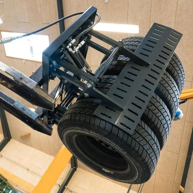 Just Easy Tools 800 Easy Stacker for Passenger Tires - Heavy Duty Tire Storage Rack for Garages, Auto Shops & Home Organization