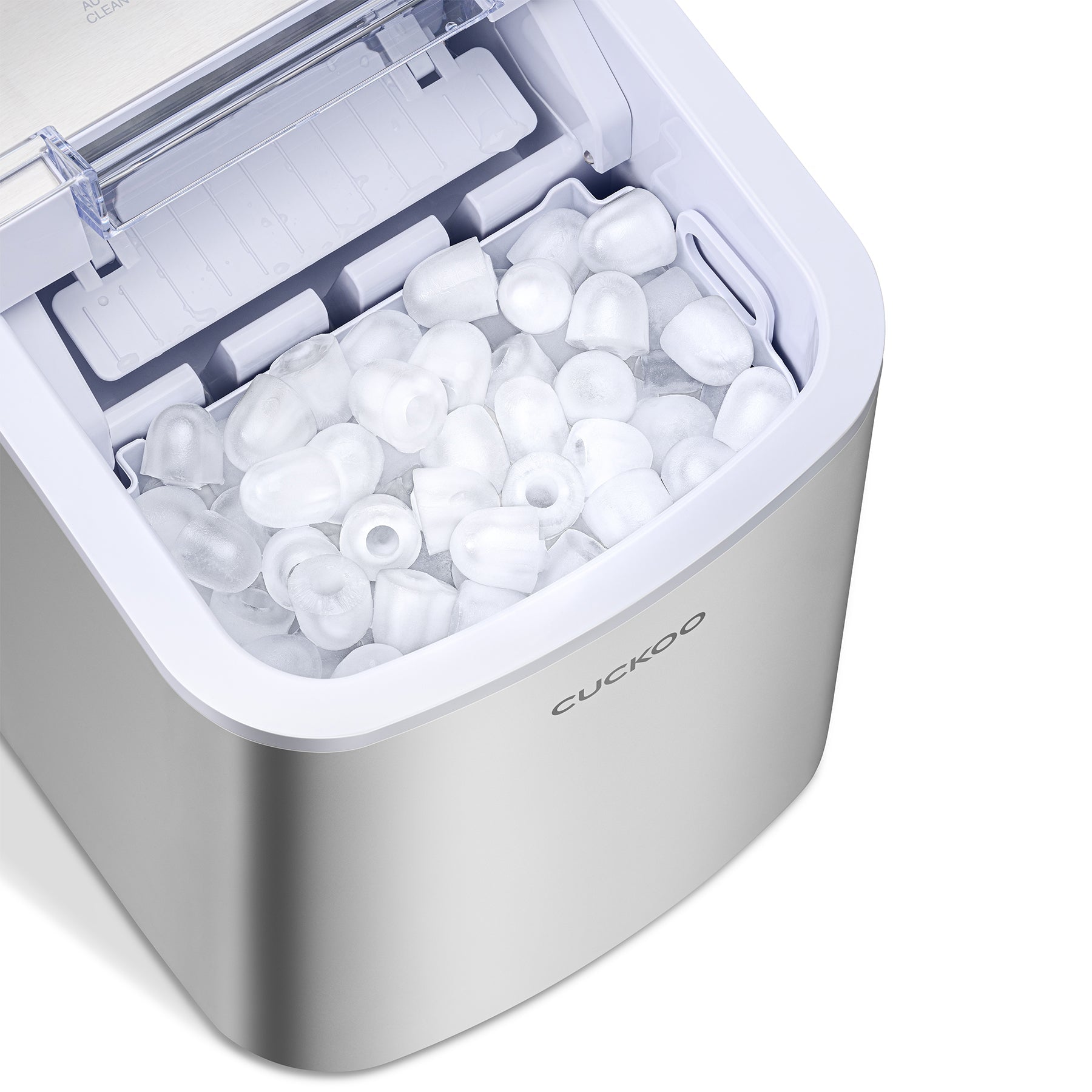 Portable Countertop Ice Maker Machine - 26Lbs/24Hrs, 9 Cubes in 6 Mins, Self-Cleaning, Compact Ice Cube Maker for Home, Office, RV, Boat - Perfect for Parties, Cocktails & Beverages (CIM AS09M10S)