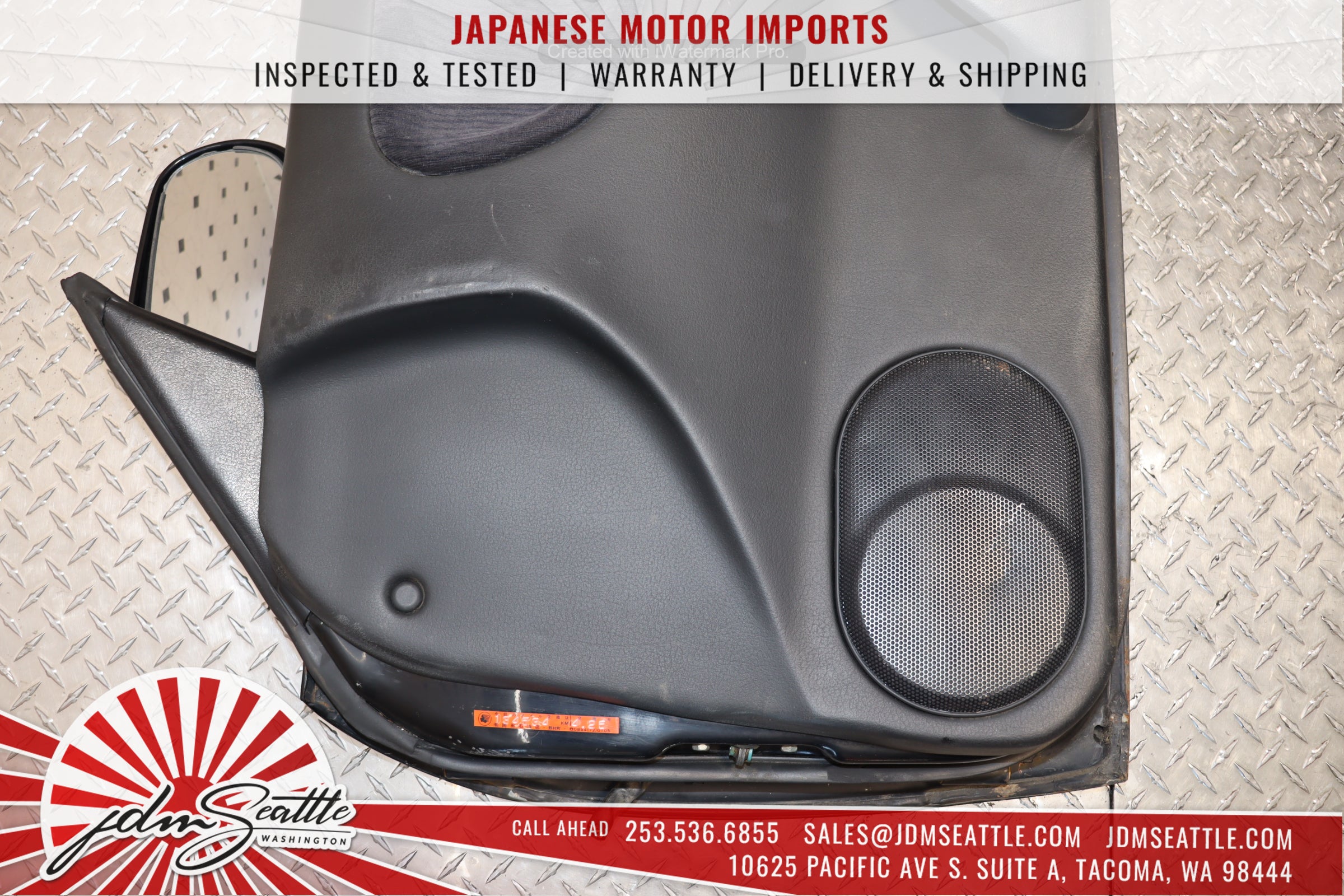 JDM RHD Nissan S13 180SX Complete Doors with Interior Panels, Side Mirrors & Switches - Perfect for Restoration & Drift Builds