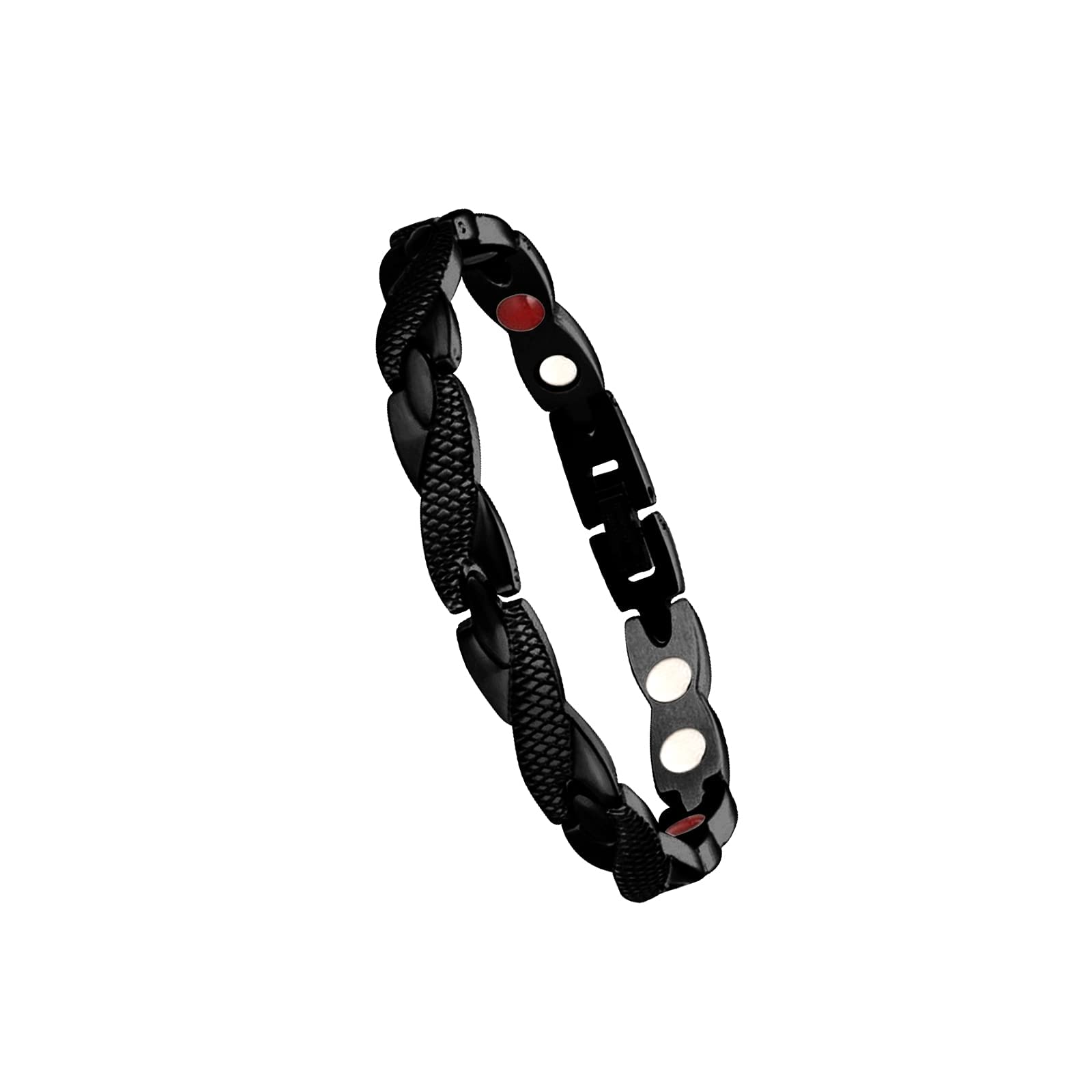 Magnetic Therapy Bracelet for Men & Women - Titanium Magnetic Bracelet for Pain Relief, Arthritis & Carpal Tunnel - Elegant Unisex Design for Daily Wear & Wellness