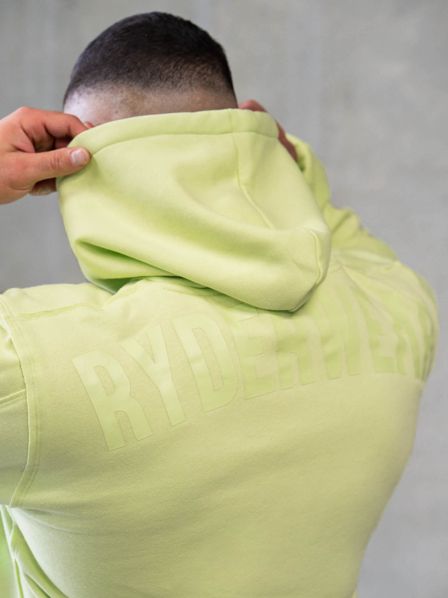 Force Pullover Hoodie for Men & Women - Lightweight & Comfortable Lime Green Hooded Sweatshirt - Perfect for Gym, Running, and Casual Wear