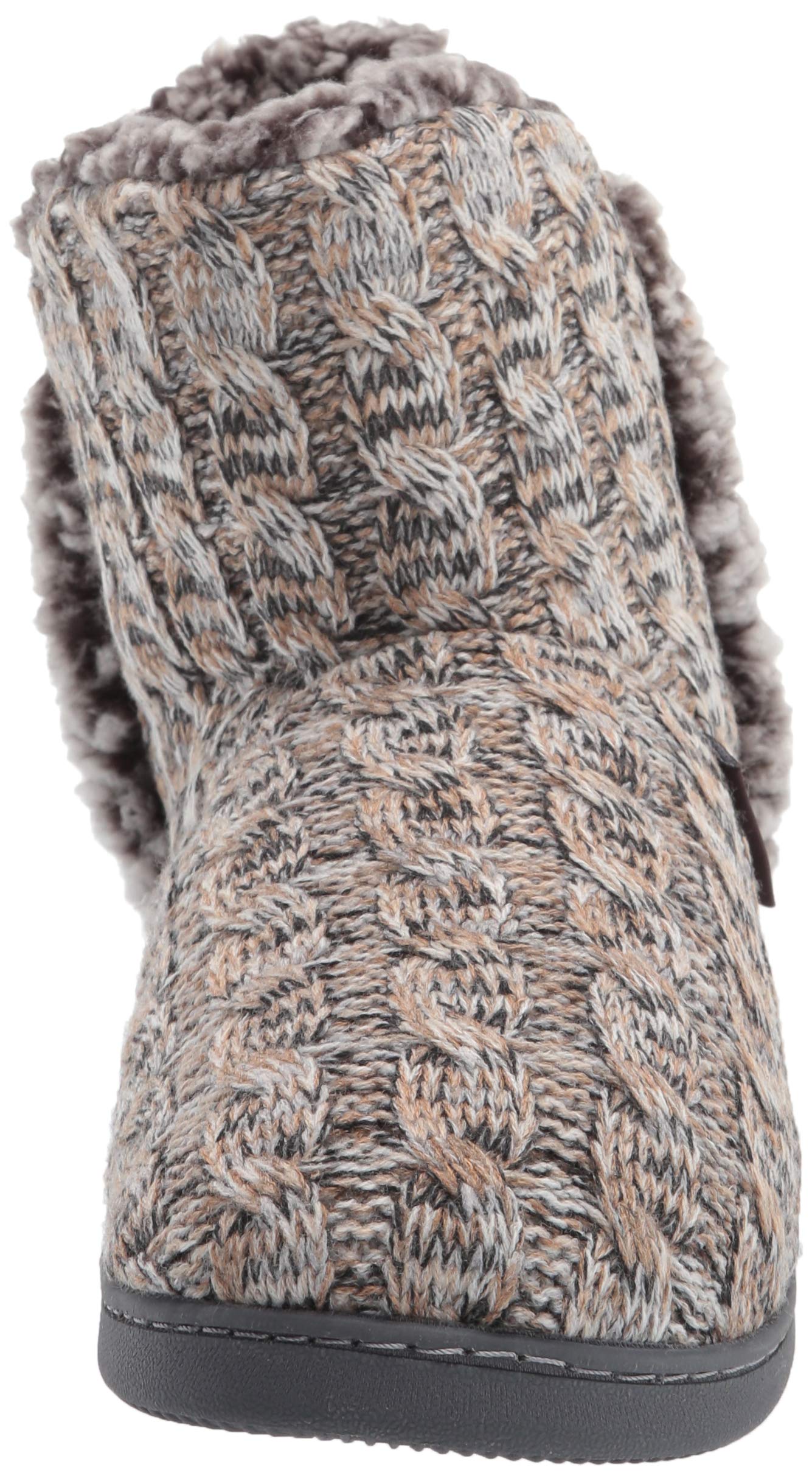 MUK LUKS Women's Camel Pull-On Slippers Small - Cozy Home Comfort