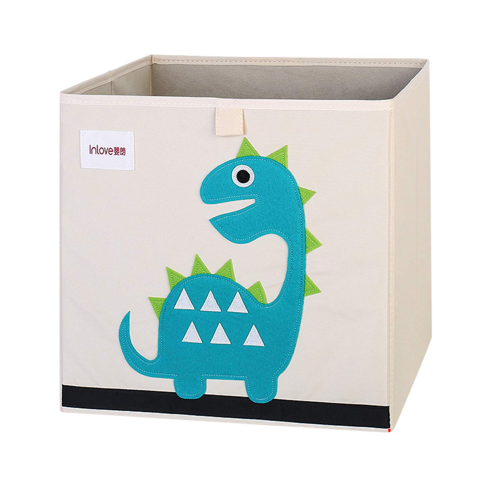 MPWEGNP 33x33x38cm Zippered Storage Box with Lid & Handle - Kids Toy Organizer, Closet & Bedroom Storage Solution for Clothes, Toys & Home Organization
