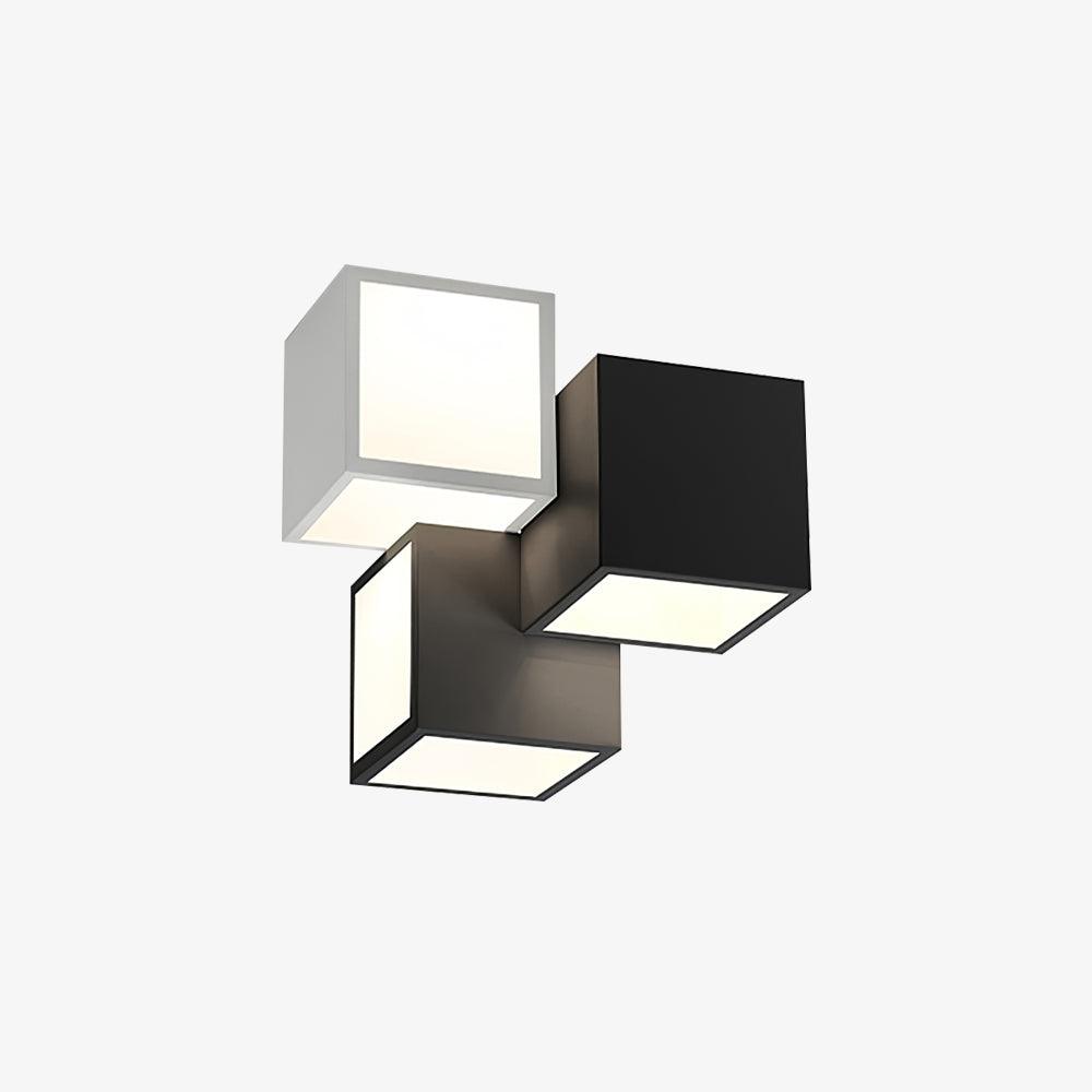 Modern Geometric Ceiling Light Fixture - 3D Hexagon LED Pendant Lamp for Living Room, Bedroom & Dining Room | Stylish Home Decor Lighting for Indoor Spaces