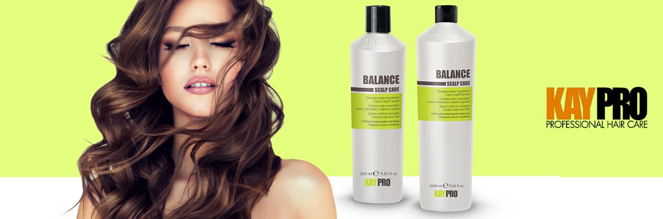BALANCE SHAMPOO for Oily Scalp Care - 1000ml Anti-Oil Formula for Men & Women | Deep Cleansing & Hydration for Healthy Hair | Perfect for Daily Use & Sensitive Scalp