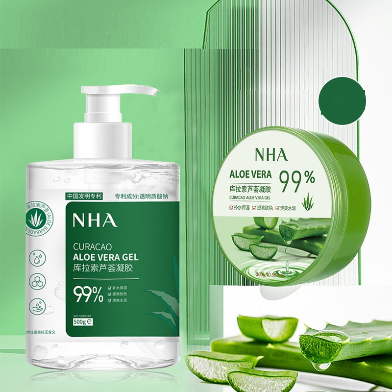 Best Moisturizing & Acne-Fighting Aloe Vera Gel for Face - Hydrating Skin Care Treatment for Dry & Oily Skin | Perfect for Daily Use & Post-Sun Care