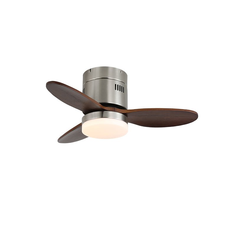 Aeroluxe Modern Ceiling Fan with LED Light Kit - Energy Efficient Quiet Blades for Bedroom, Living Room & Office - Stylish Cooling & Lighting Solution