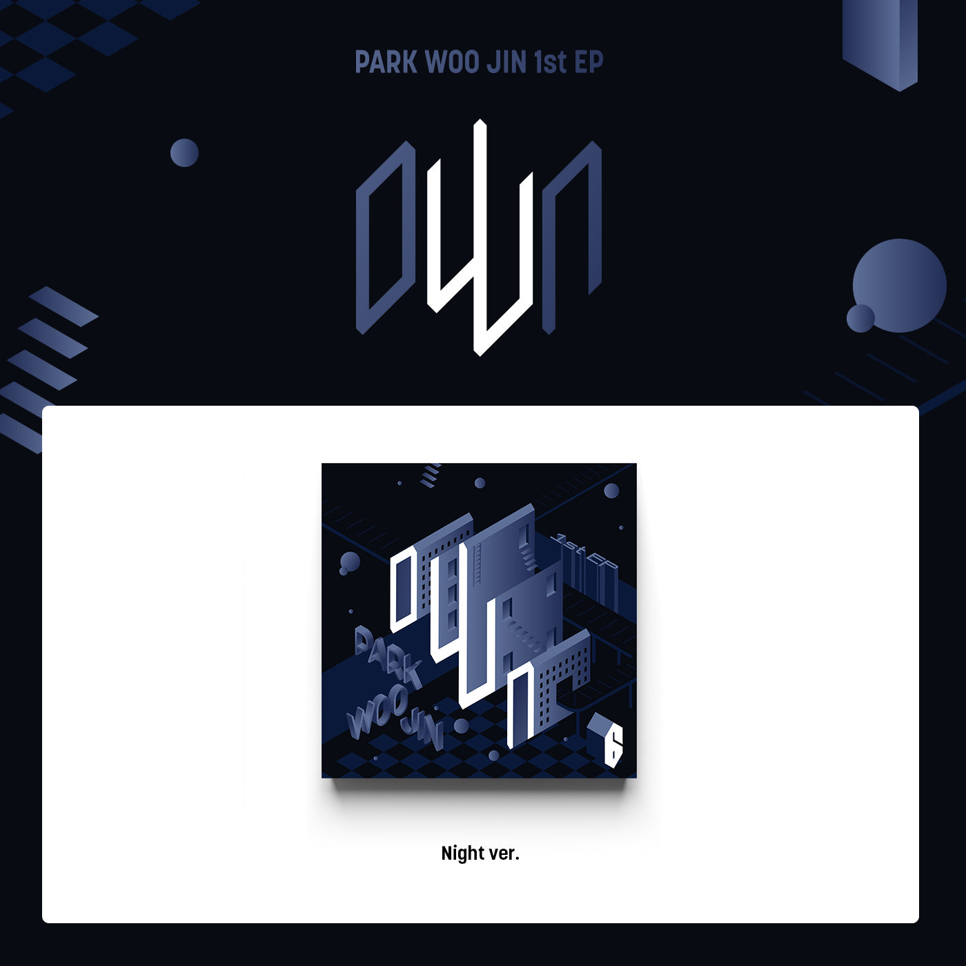 PARK WOO JIN (AB6IX) 1ST EP ALBUM 'OWN' - Kpop Music Album for Fans, Collectors & Gift Giving - Perfect for Concerts, Birthdays & Special Occasions