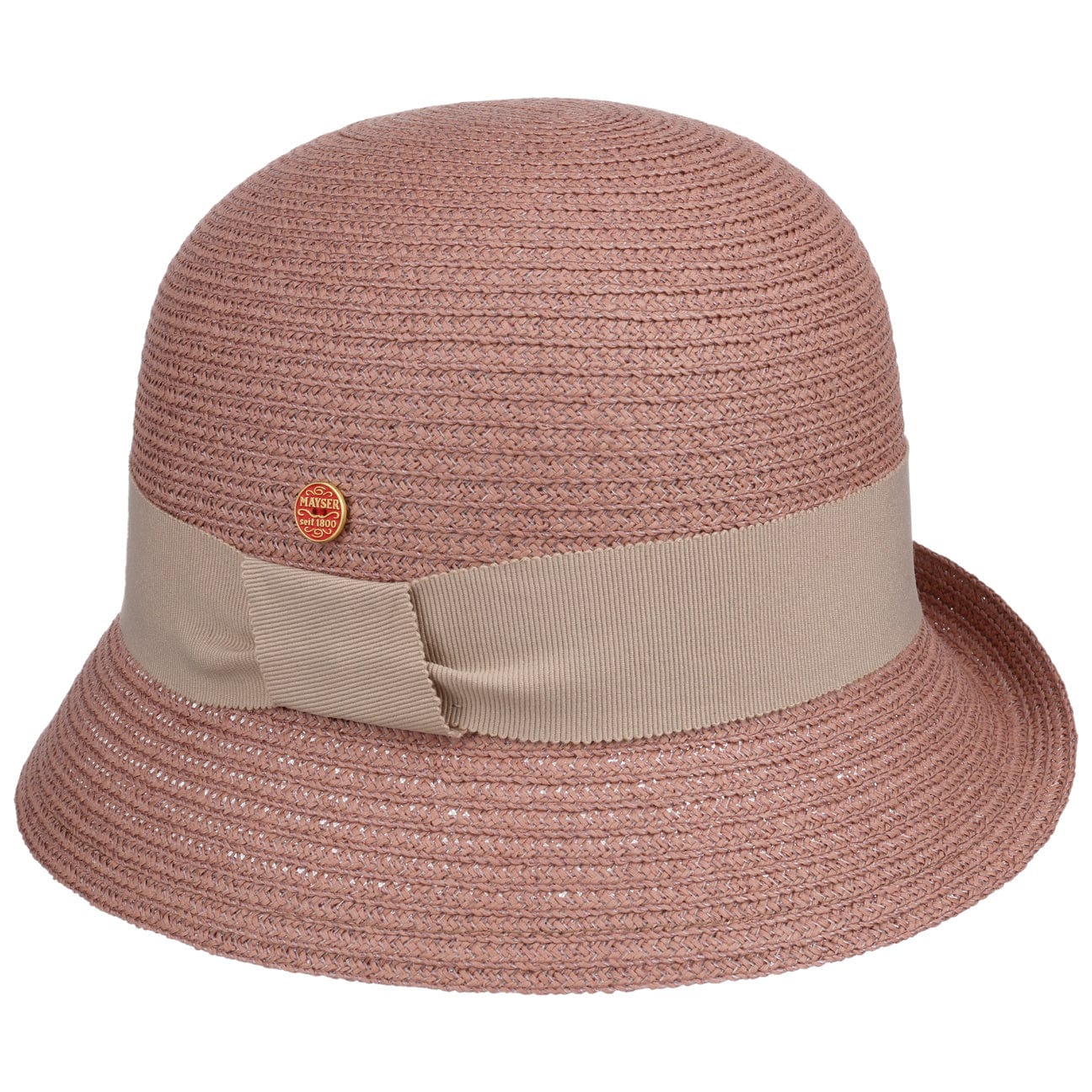 Stylish Nanni Paperbraid Straw Hat by Mayser - Breathable Summer Sun Hat for Women, Beach Vacation, Garden Party & Outdoor Activities