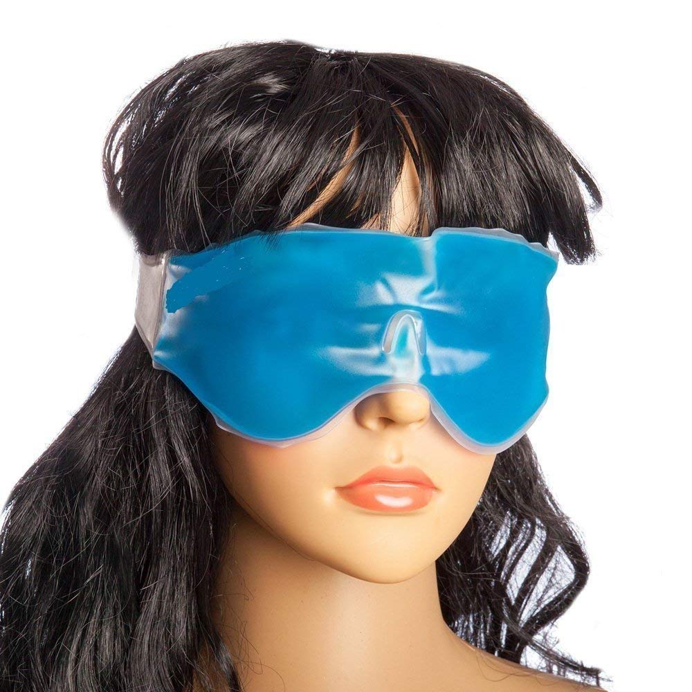 WENGTY Cooling Gel Eye Mask for Puffy Eyes & Dark Circles - Soothing Relief for Stress & Fatigue - Perfect for Travel, Work, and Home Relaxation