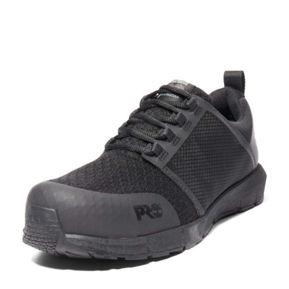 Timberland PRO Radius SD+ Men's Athletic Composite Toe Work Shoes - Safety Toe, Slip Resistant, Comfortable for Construction & Warehouse Work - Black (TB0A2A55001)