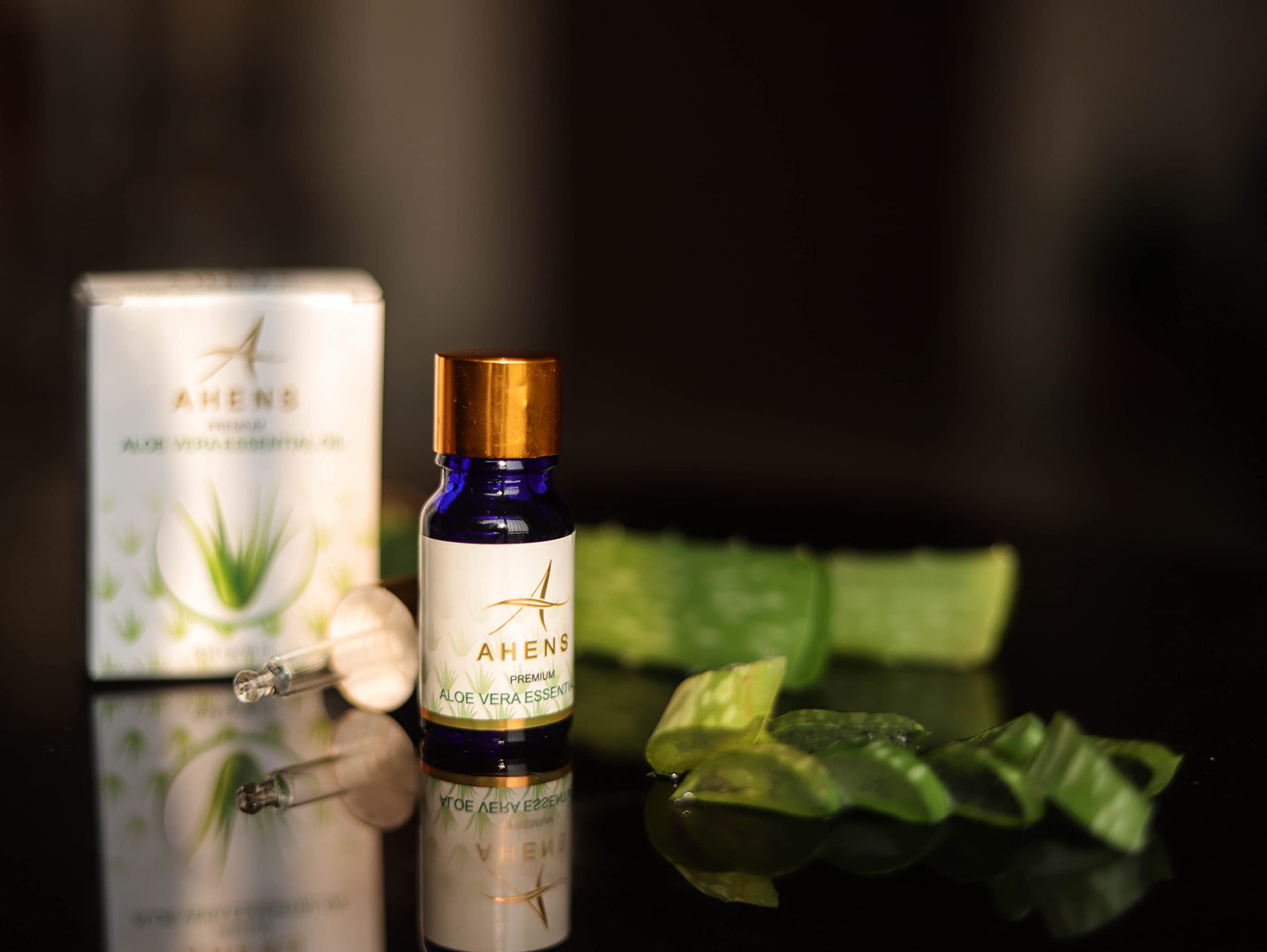 Pure Aloe Vera Essential Oil for Skin & Hair Care - Organic, Natural, Soothing & Hydrating - Perfect for Aromatherapy, Massage & DIY Beauty Products