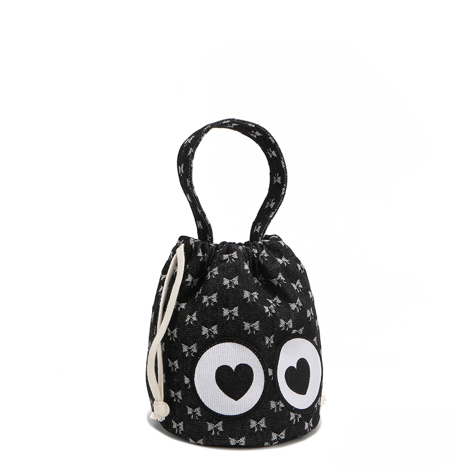 NODU NADU EYE LOVE YOU BAG - Stylish Canvas Tote Bag with Unique Print - Perfect for Shopping, Beach, Work & Everyday Use