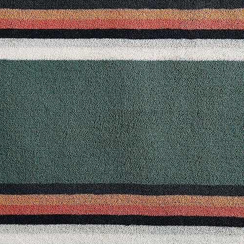 Western Saddle Stripe Green