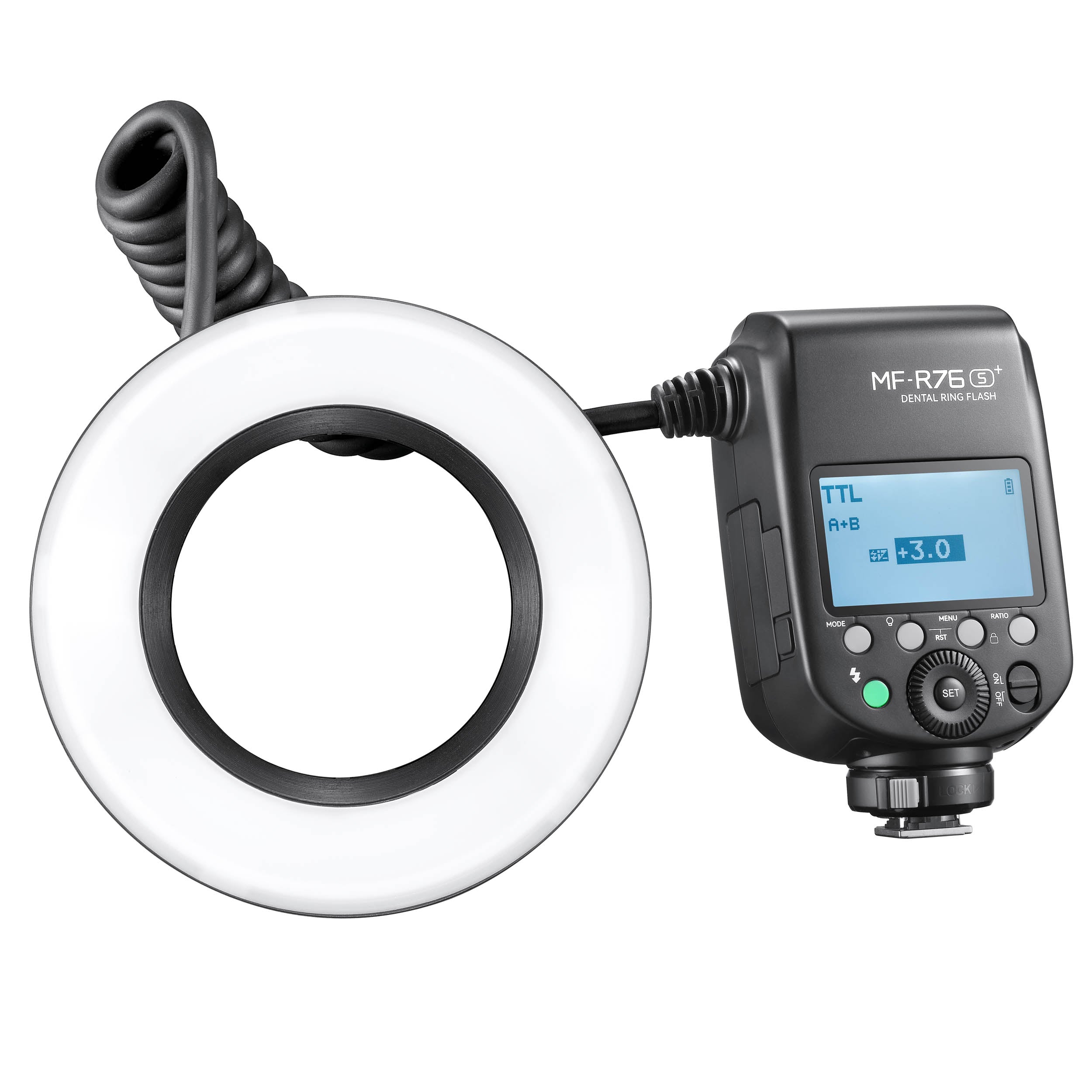 MF R76S+ Dental Photography Ring Flash for Sony Cameras - Perfect for Dental Clinics, Macro Photography & Professional Dental Imaging