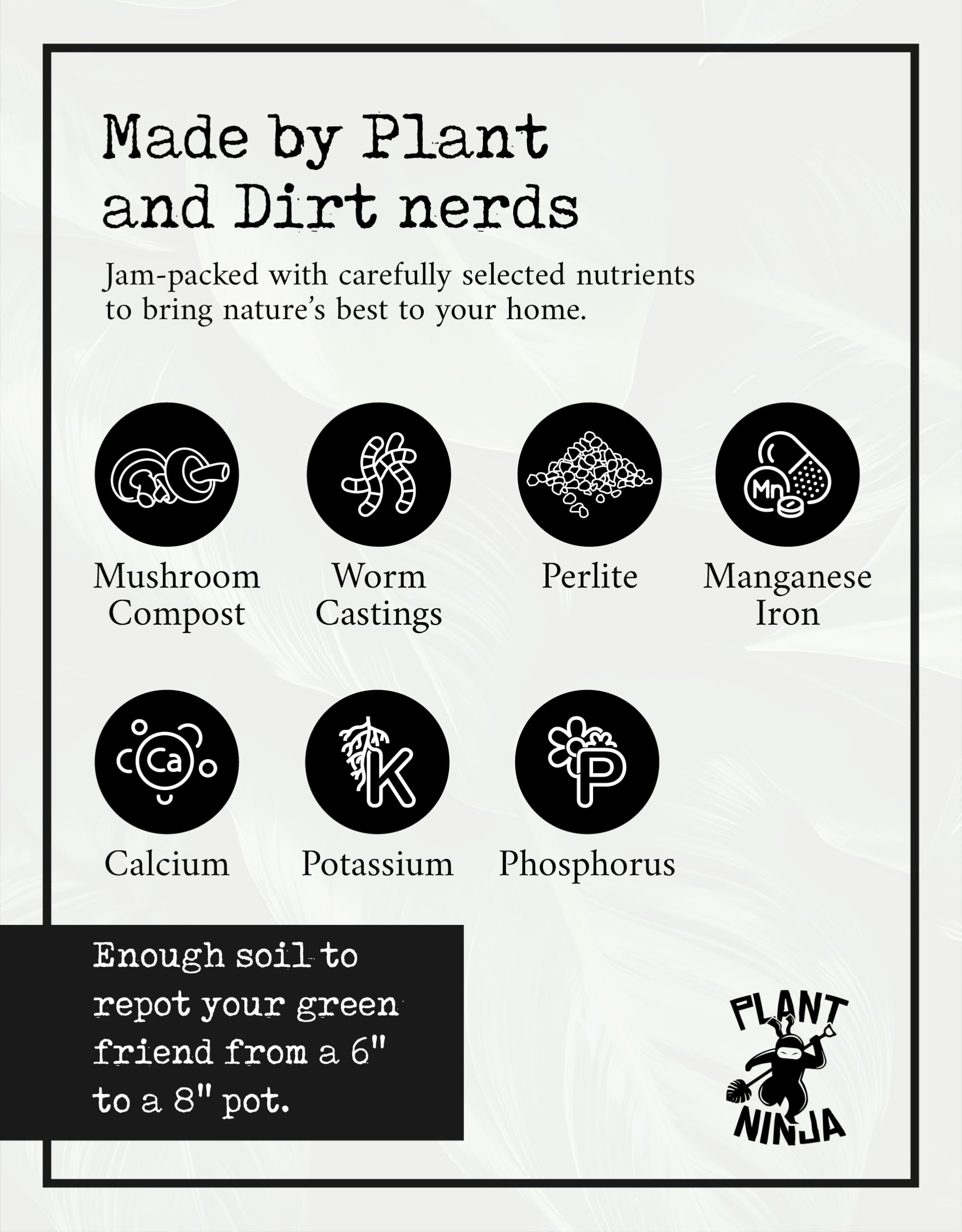Premium Organic Potting Soil Mix with Perlite - Best for 8 Inch Pots, Indoor & Outdoor Plants - Ideal for Houseplants, Succulents, Vegetables & Flower Gardening Supplies - Perfect for Container Gardening, Raised Beds & Urban Farming