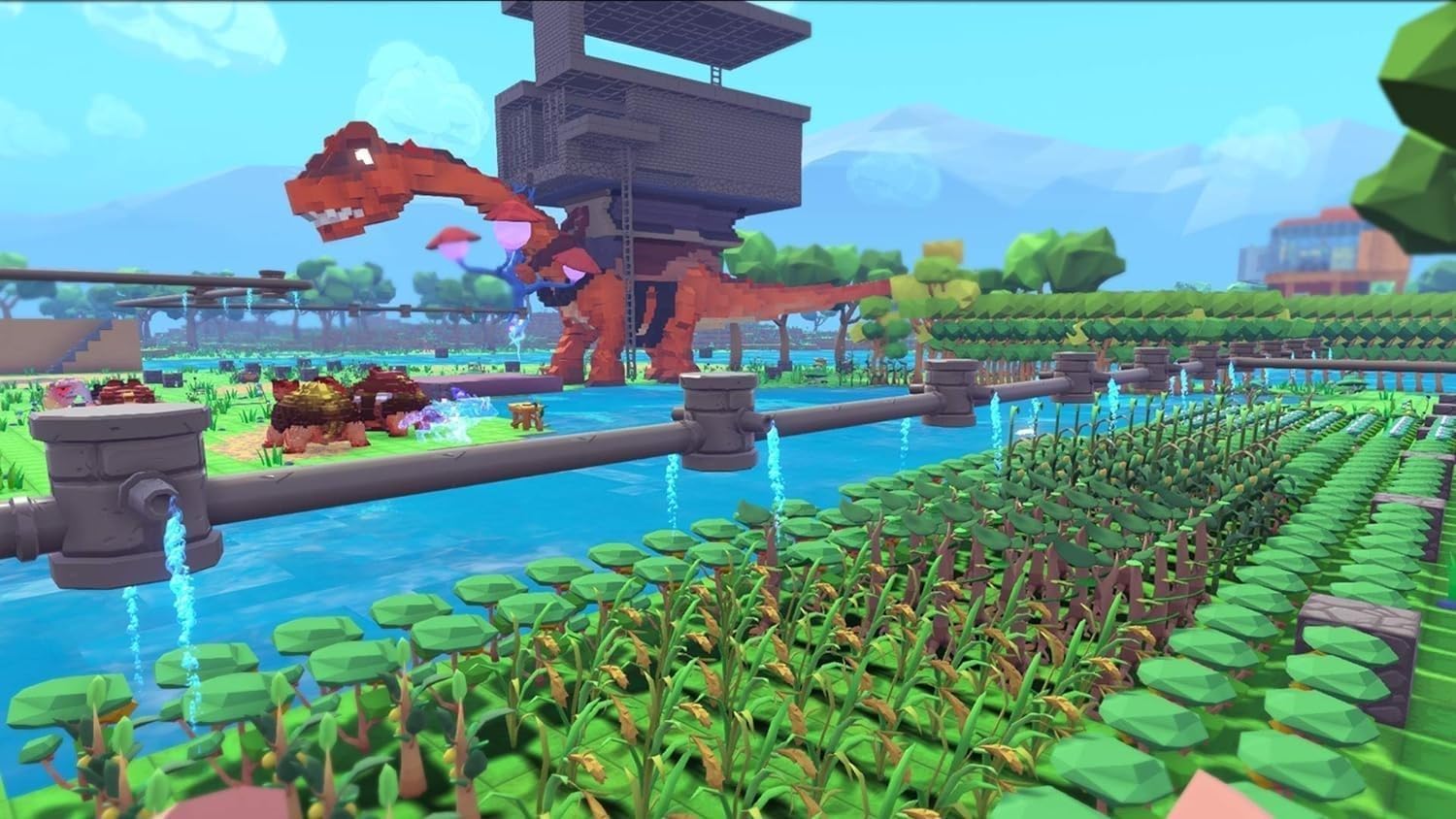 Pixark - Open World Dinosaur Survival Game for PlayStation 4 | Explore, Build & Tame in Adventure Mode | Perfect for Gamers & Dinosaur Enthusiasts