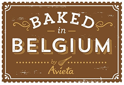 Avieta Brussels Waffles - 1.59 oz (48 Count) - Authentic Belgian Waffle Snacks for Breakfast, Dessert & On-the-Go