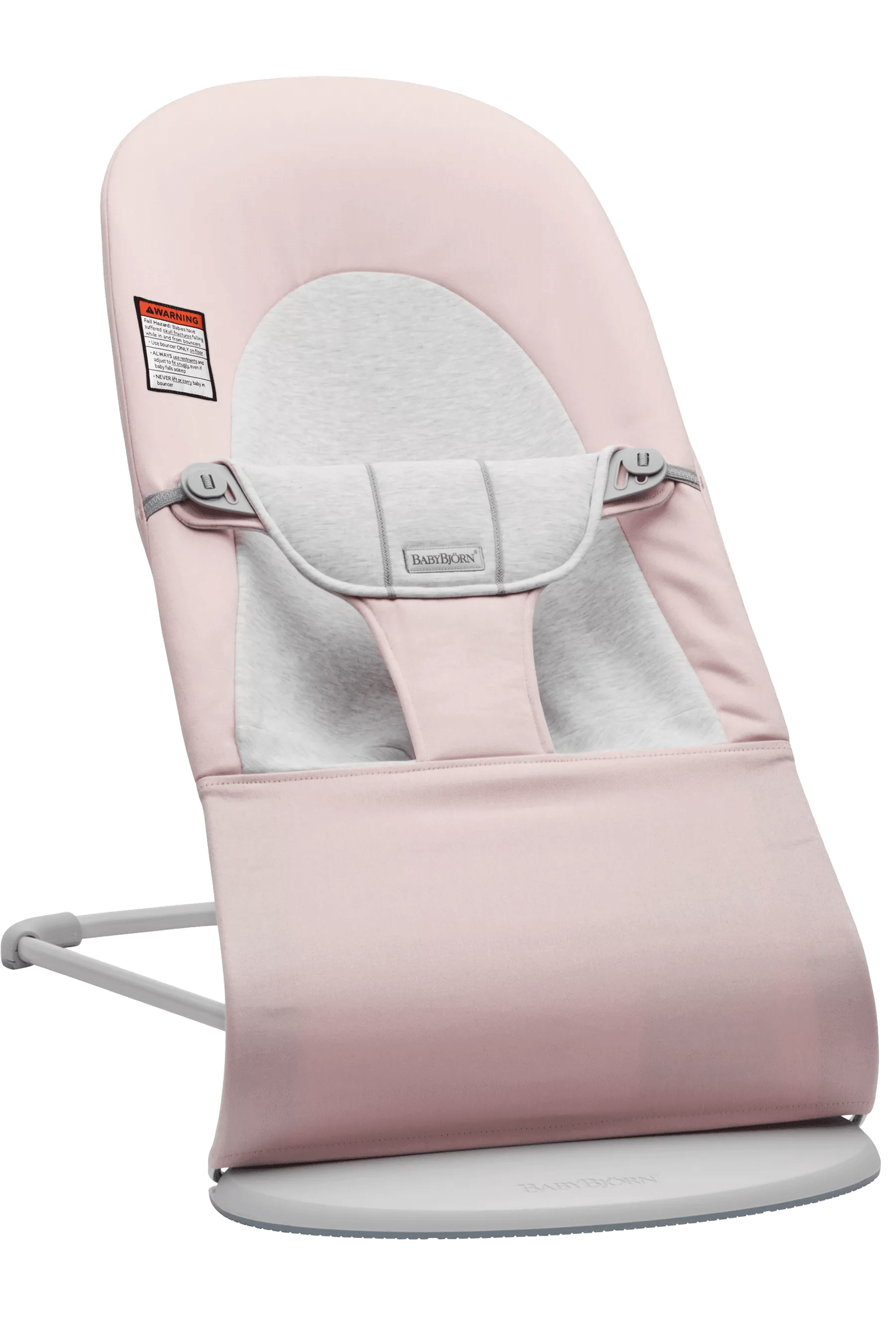 BabyBjorn Bouncer Balance Soft - Premium Cotton & Jersey Baby Bouncer Seat for Newborns to Toddlers - Perfect for Soothing, Playtime & Hands-Free Parenting at Home