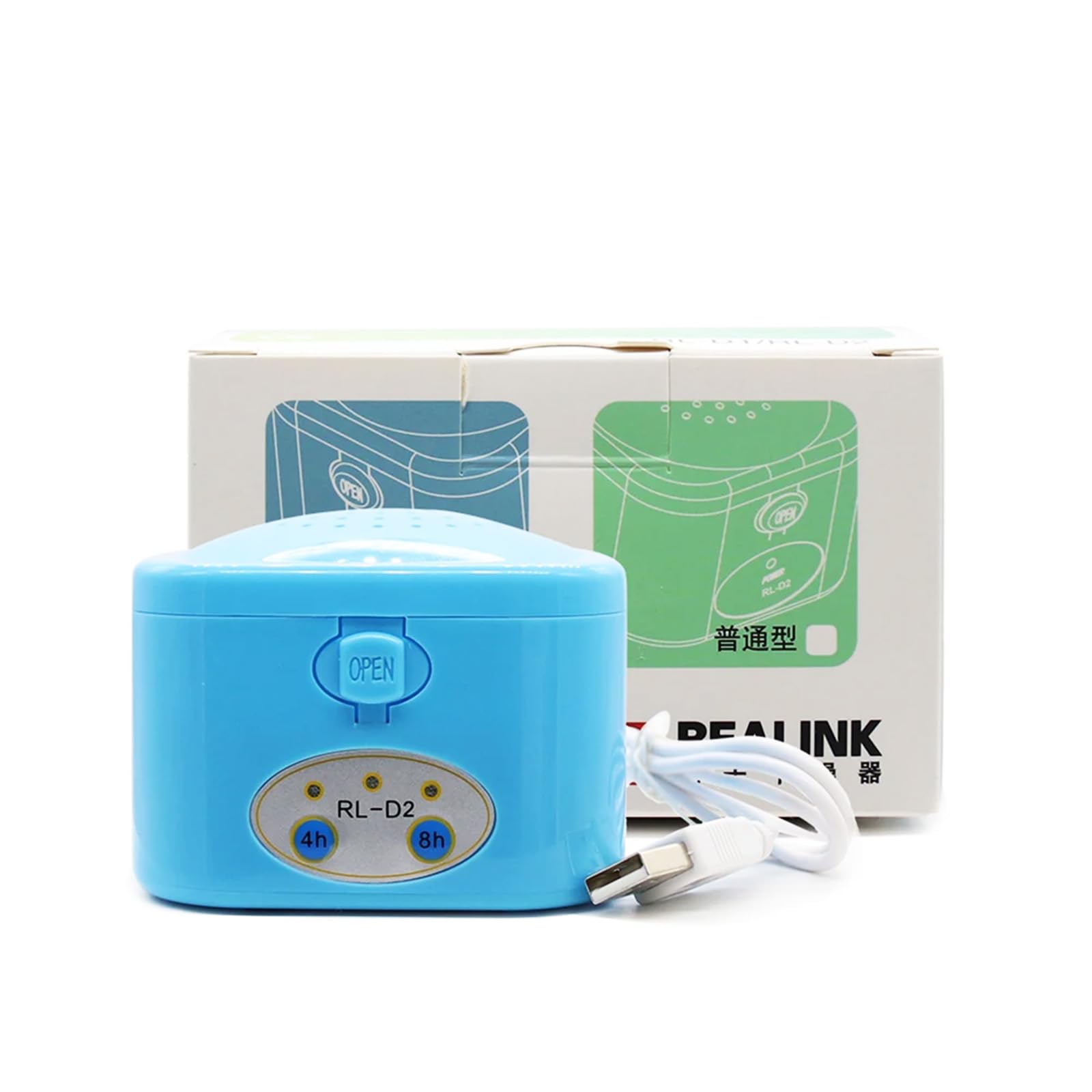 Rechargeable Hearing Aid Dryer & Dehumidifier - Automatic Constant Temperature Drying System for Hearing Aids - Removes Sweat & Moisture - Perfect for Nightly Cleaning & Maintenance (Electronic Partner)