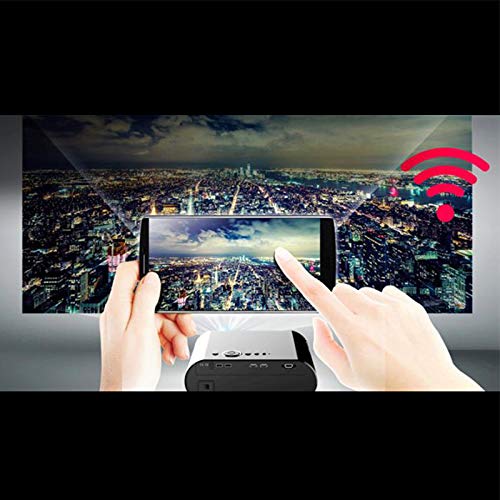 XIAOYUE Mini Projector for Home Entertainment - Portable Bluetooth & WiFi Smart Projector, HD Home Theater & Outdoor Movie Projector - Perfect for Movie Nights, Gaming, and Outdoor Camping