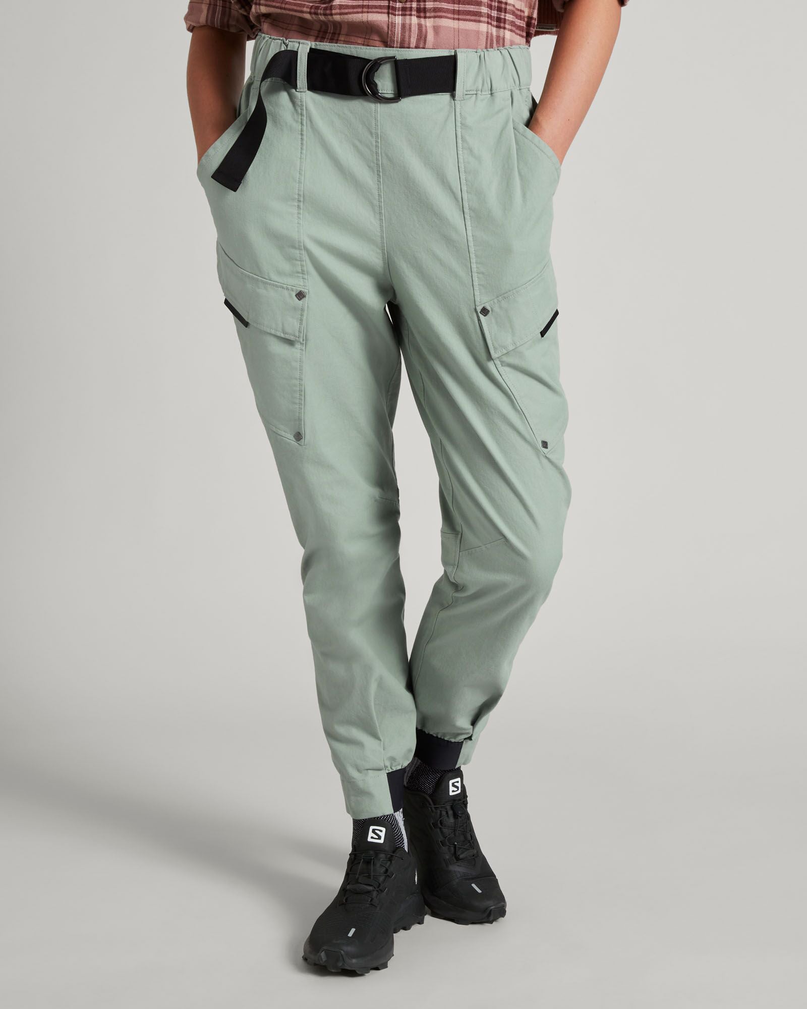 Women's Vander Cargo Pants - Stylish & Functional Workwear for Outdoor, Hiking & Casual Wear | Gum Tree Color