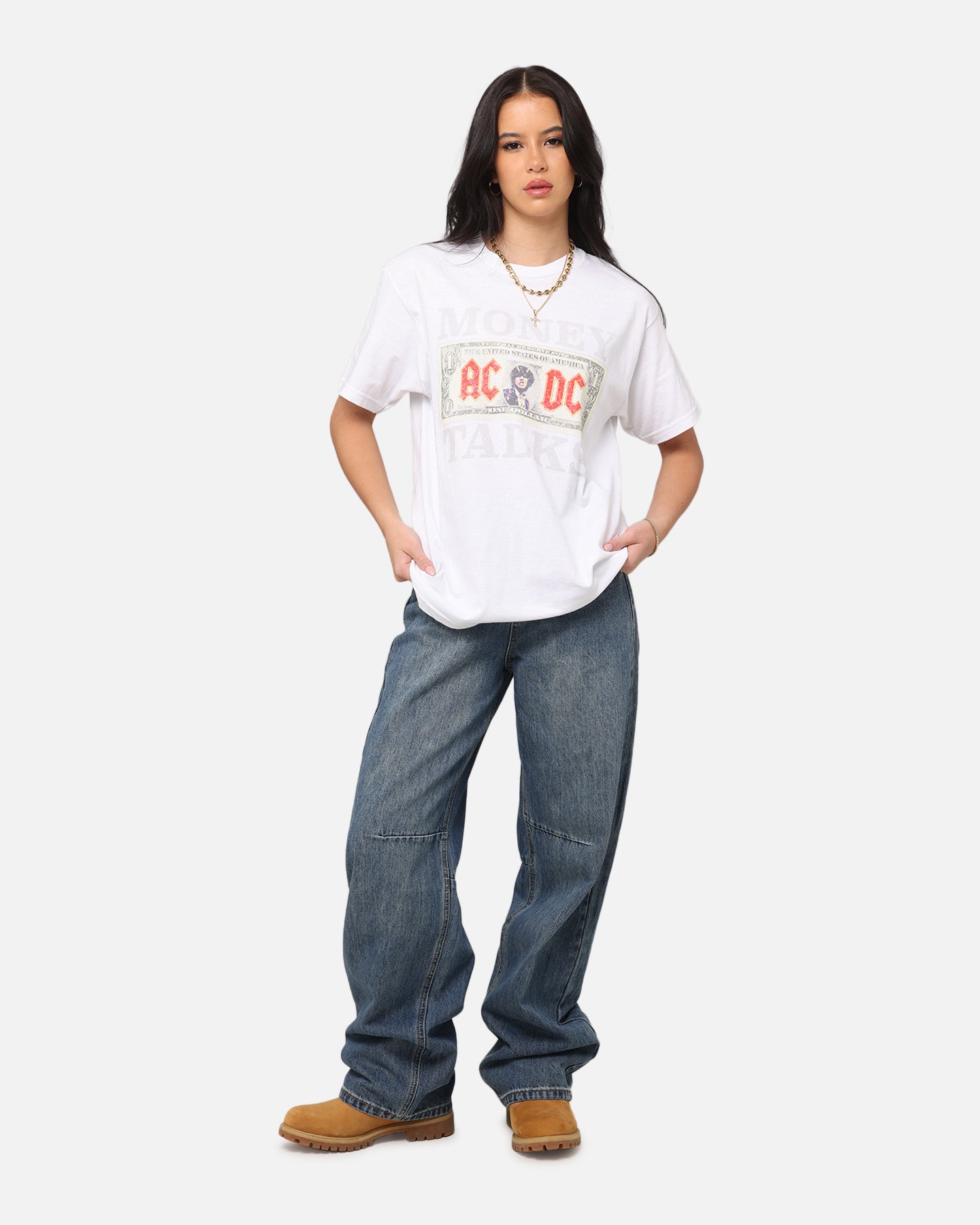 Vintage AC/DC Money Talks T-Shirt - Classic Rock Band Graphic Tee for Men & Women - Perfect for Concerts, Parties, and Casual Wear