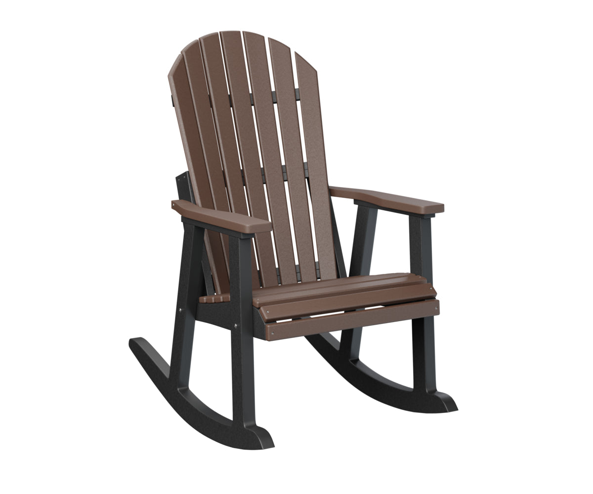 Berlin Gardens Comfo Back Rocker - Premium Outdoor Rocking Chair for Patio, Garden & Porch | Comfortable Relaxation with Ergonomic Design | Perfect for Reading, Lounging & Enjoying Nature