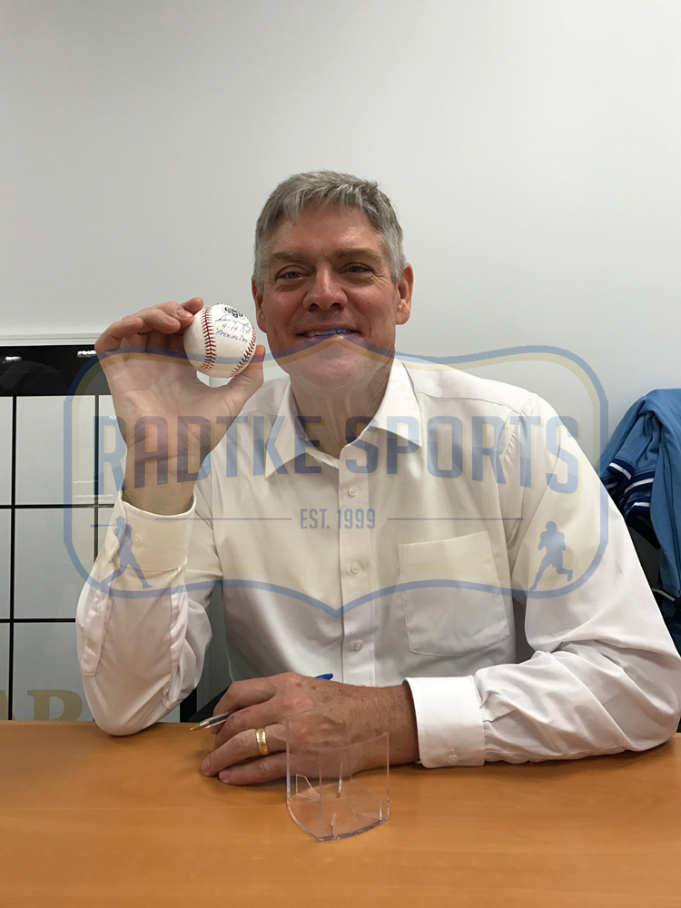 Dale Murphy Autographed MLB Baseball - 2017 Atlanta Braves SunTrust Park Inaugural Season Limited Edition 3/33 - Collectible Memorabilia for Sports Fans & Braves Enthusiasts