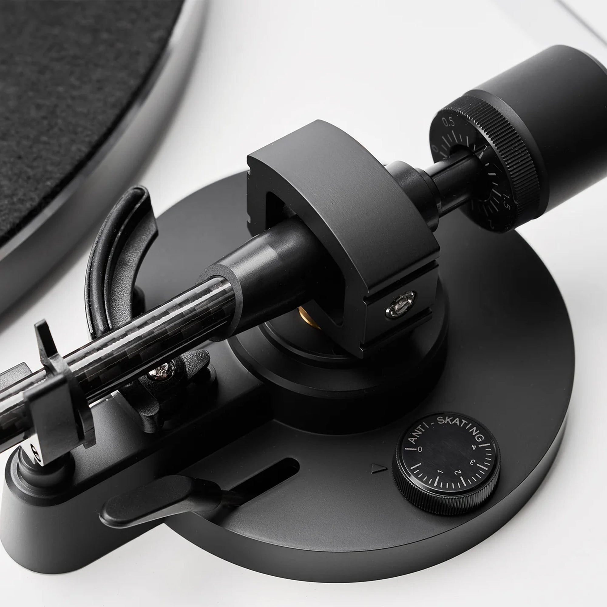Argon TT 3 Plus Professional Vinyl Record Player - High-Fidelity Turntable with Bluetooth & USB | Perfect for Home Audio, DJing & Vinyl Collection (Black)
