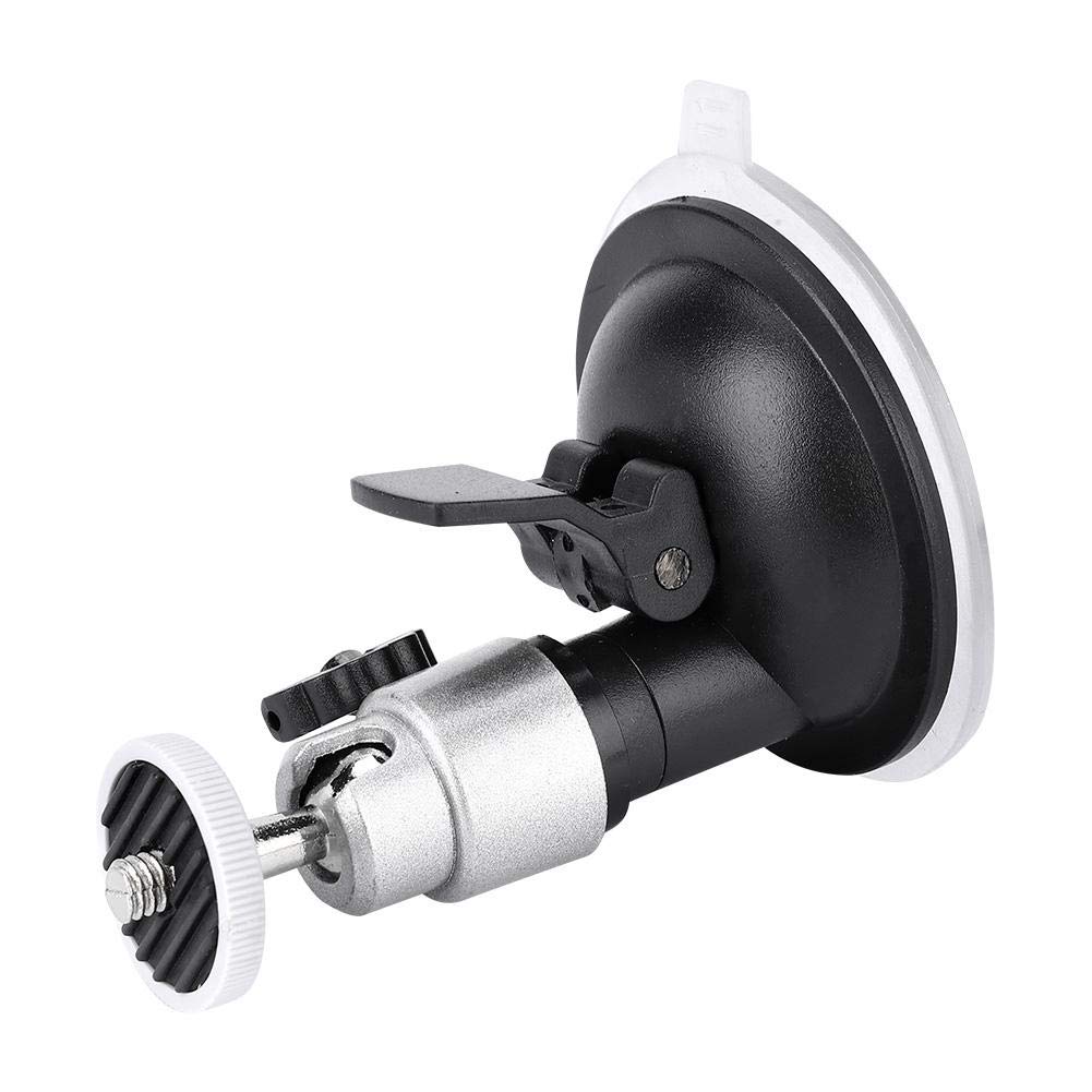 Camera Car Bracket - 3/8 & 1/4 Inch Universal Windshield Mount Stand with Suction Cup for DJI Osmo Pocket - Perfect for Vlogging, Road Trips & Hands-Free Filming
