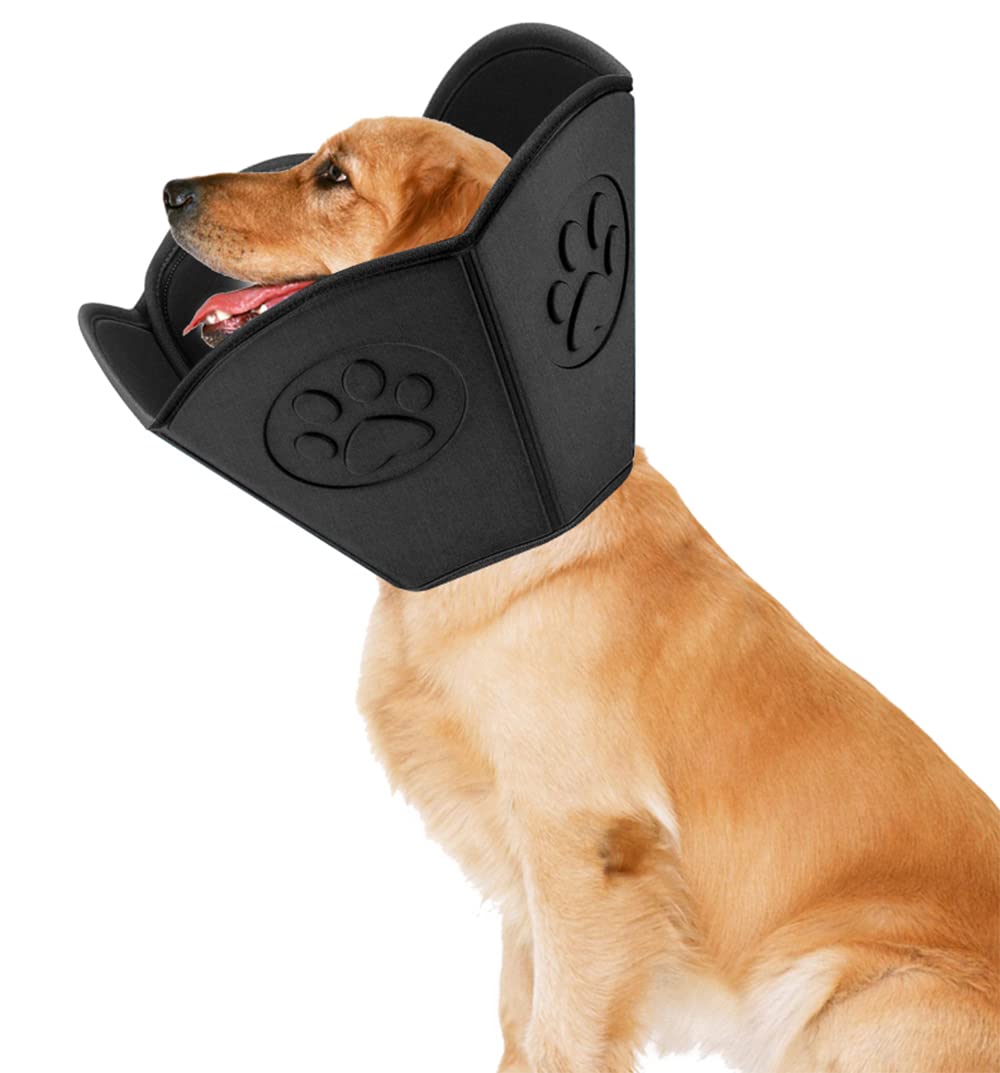 Soft Dog & Cat Cone Collar - Post-Surgery Recovery E-Collar for Pets | Comfortable Protective Neck Cone for Small, Medium & Large Dogs & Cats | Perfect for Wound Healing, Licking Prevention & Vet Visits