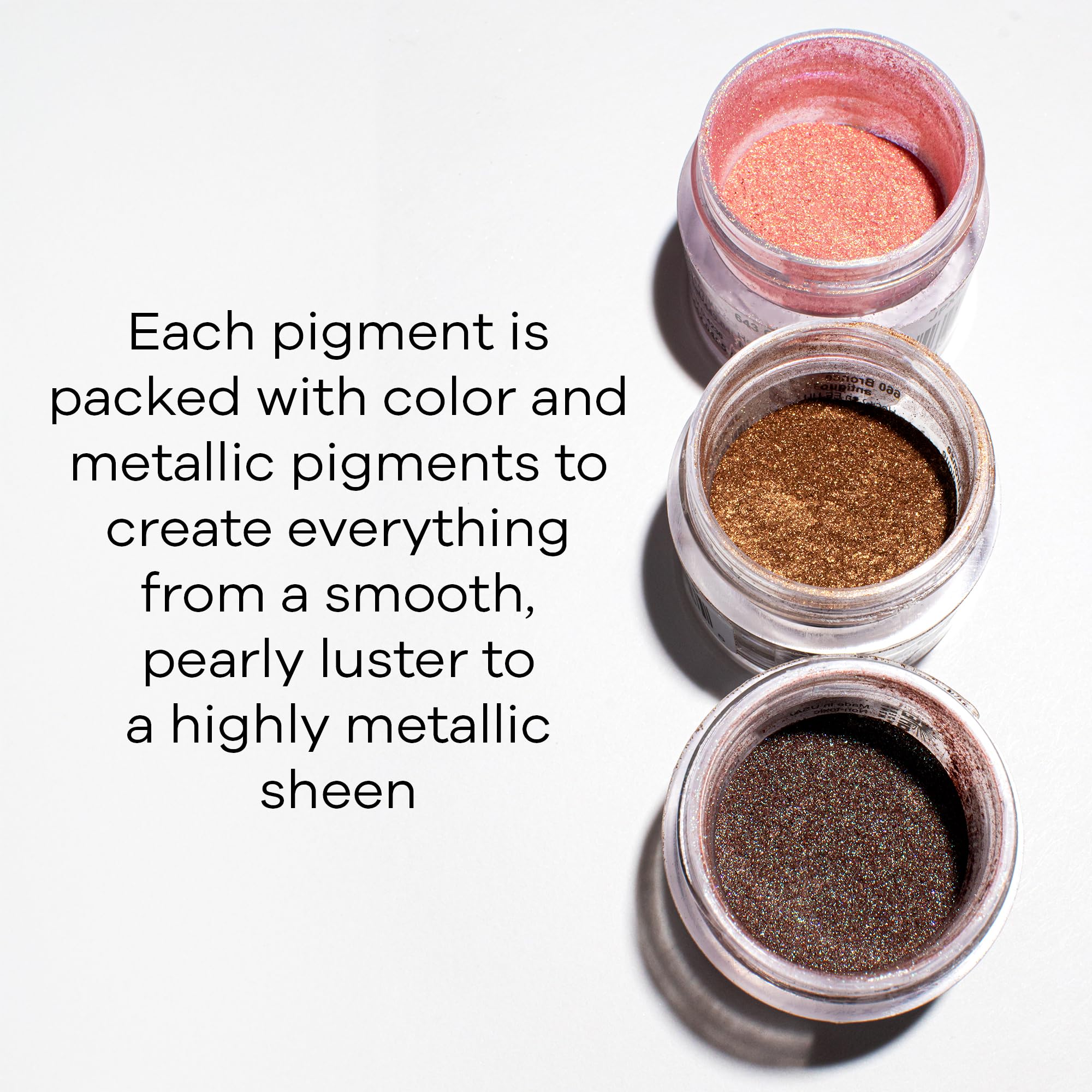 Jacquard Pearl Ex Mica Powder Pigment - Pink Gold | Metallic Art Paint for DIY Crafts, Soap Making, Resin Jewelry & Cosmetics