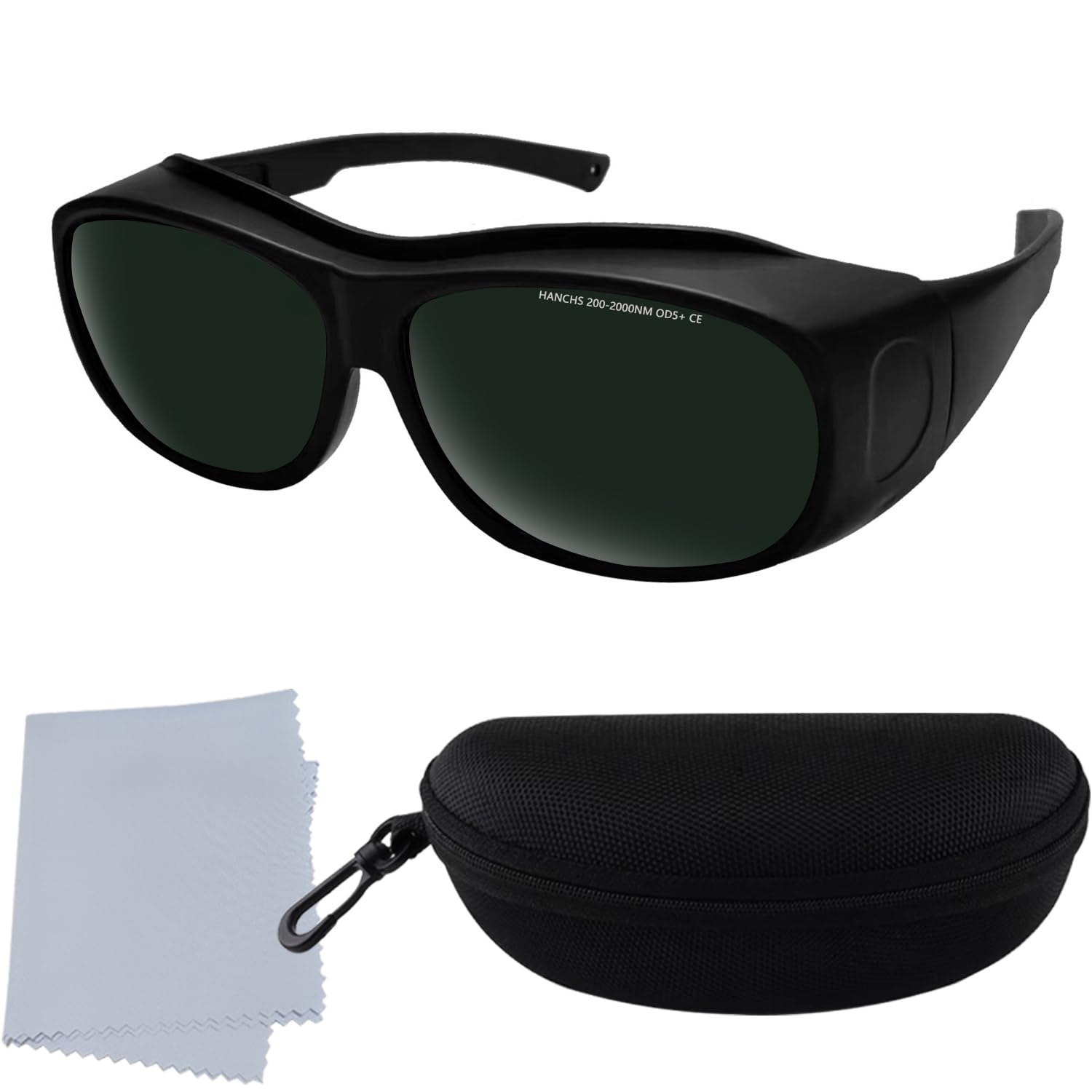 Laser Safety Glasses for Red Light Therapy - UV Blocking Protective Goggles for Laser Cosmetology | Eye Protection for Professionals & DIY Users | Perfect for Laser Treatments, Tattoo Removal & Skin Rejuvenation