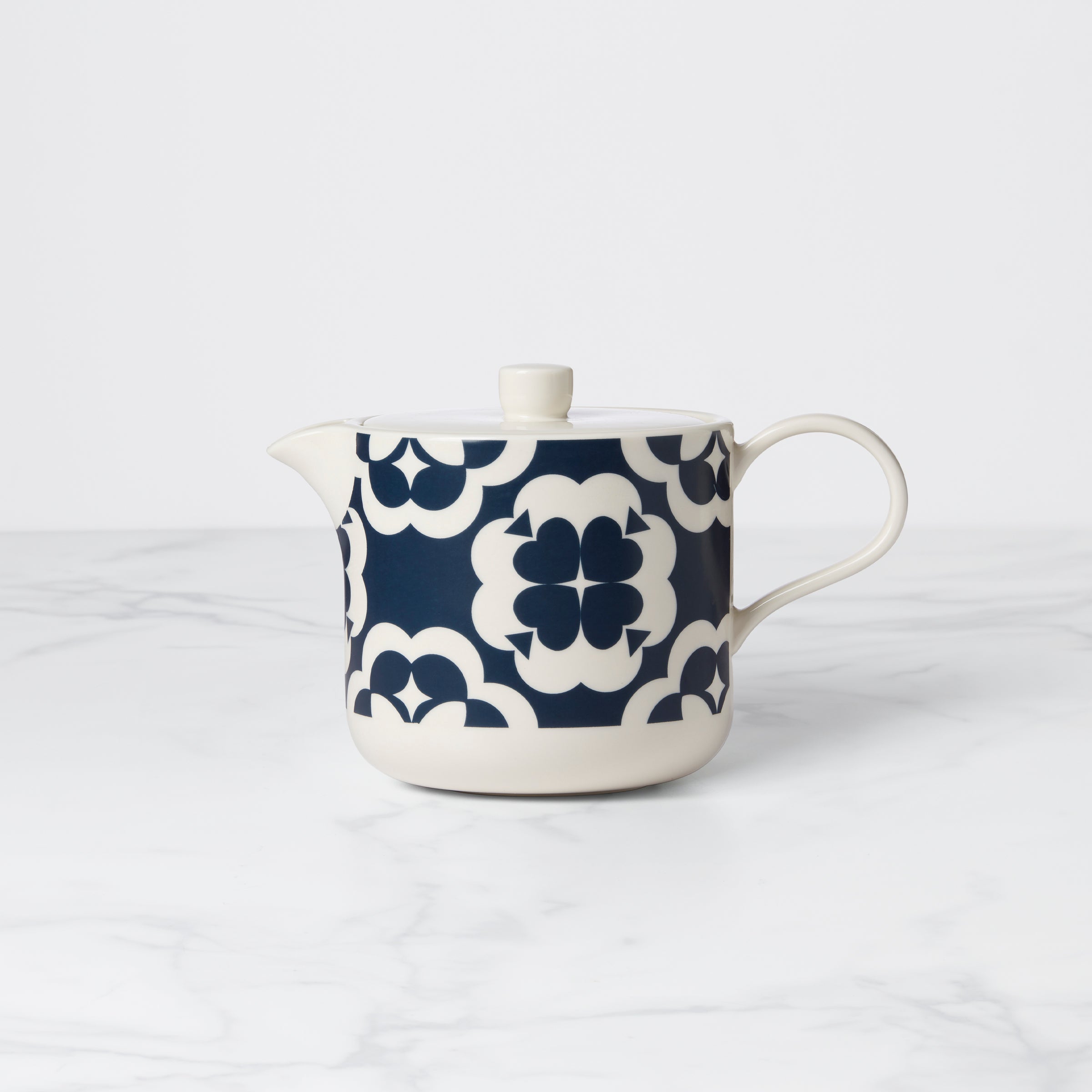 Elegant GEO Teapot - Premium Ceramic Teapot with Infuser, Perfect for Loose Leaf Tea - Ideal for Home, Office & Tea Parties