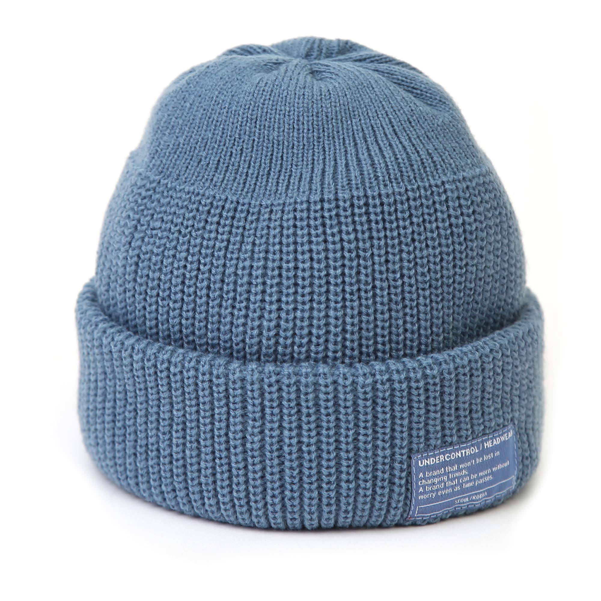 UNDERCONTROL Winter Beanie Hat for Men & Women - Unisex Fisherman Skull Cap, Roll-Up Watch Cap, Warm Docker Hat (Color Pack) - Perfect for Outdoor Activities, Fishing, Skiing & Casual Winter Wear