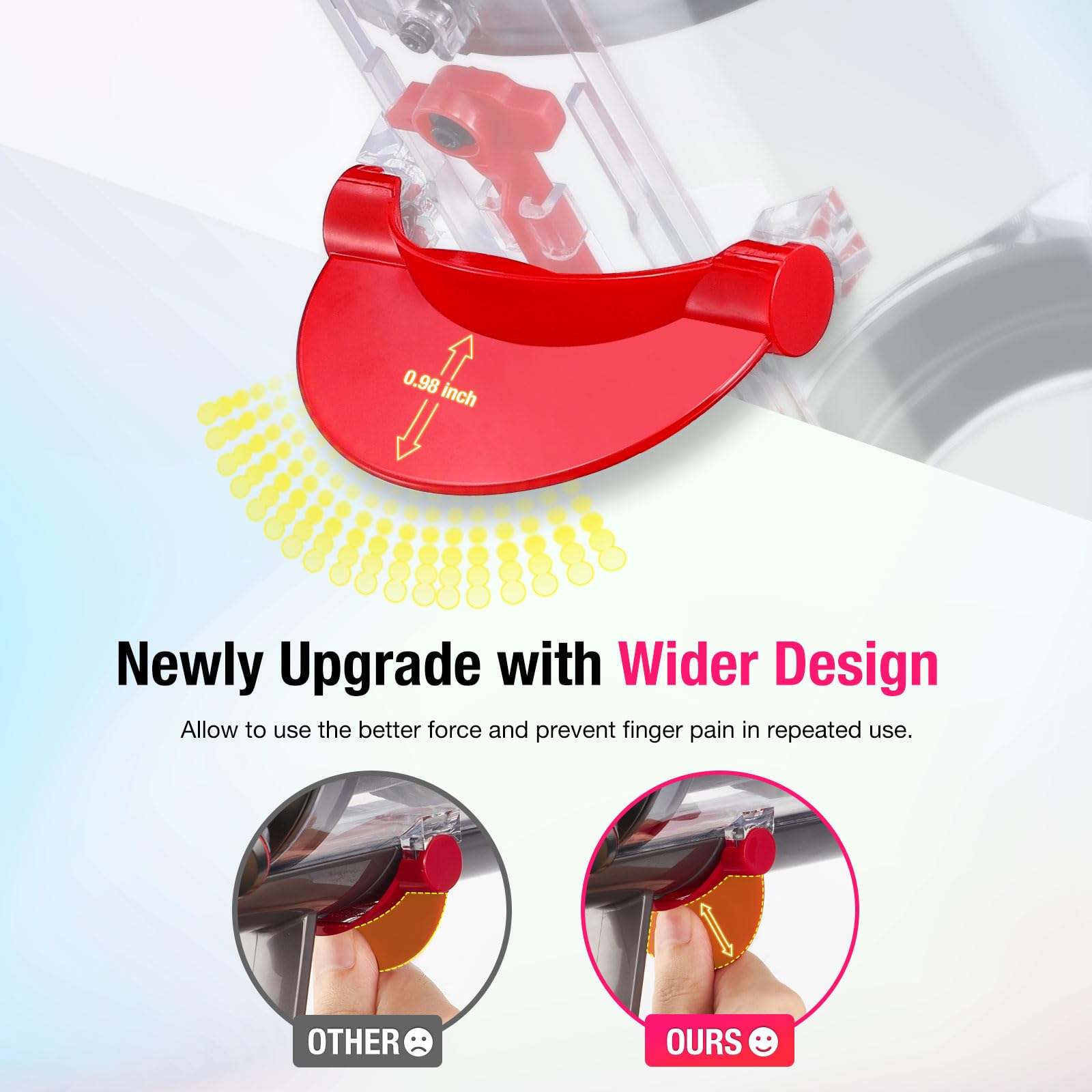 Upgraded Dyson V10 Vacuum Bin - Compatible with 969509-01 for Home Cleaning