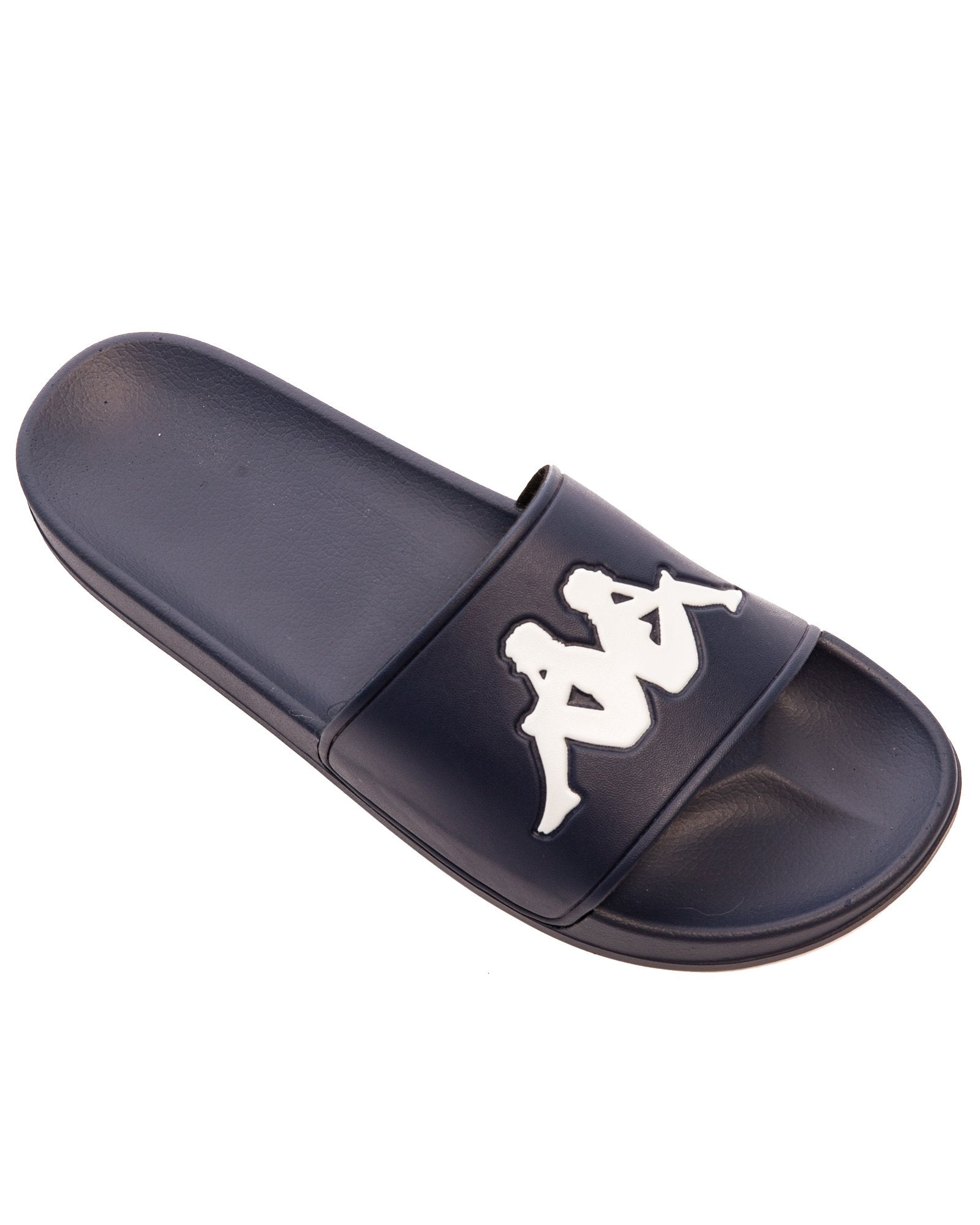 Kappa Authentic Adam 2 Slides - Comfortable Men's Sandals in Blue Marine/White | Perfect for Beach, Pool, and Casual Summer Wear