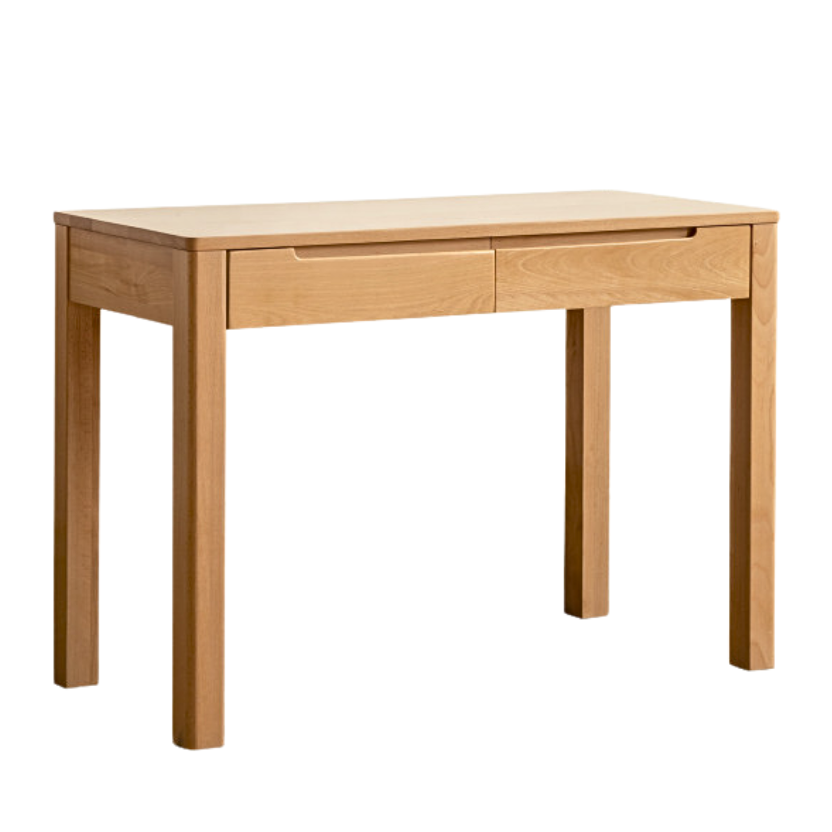 Premium Solid Wood Office Desk - Oak & Beech - Modern Home Office Furniture for Remote Work & Study